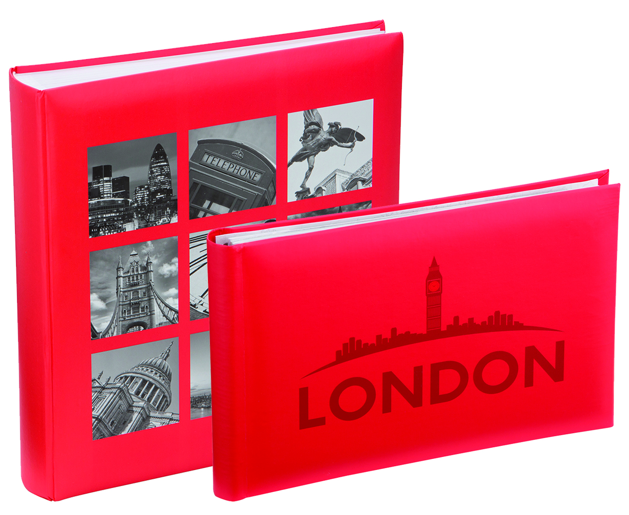 Kenro London Red Traditional Photo Album with 100 Pages 29x32cm Scrapbook - Picture 11 of 17