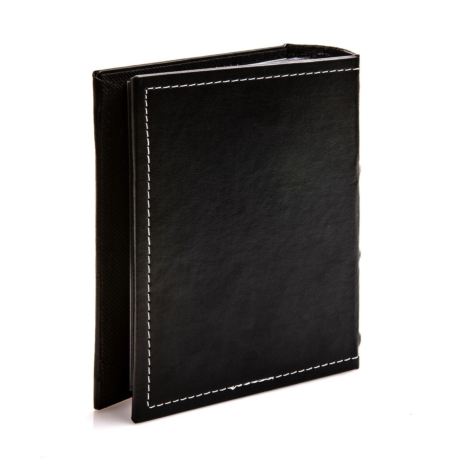 Kenro Black Leather Look Small Photo Album for 80 Photos 6x4 Inch - Picture 8 of 12