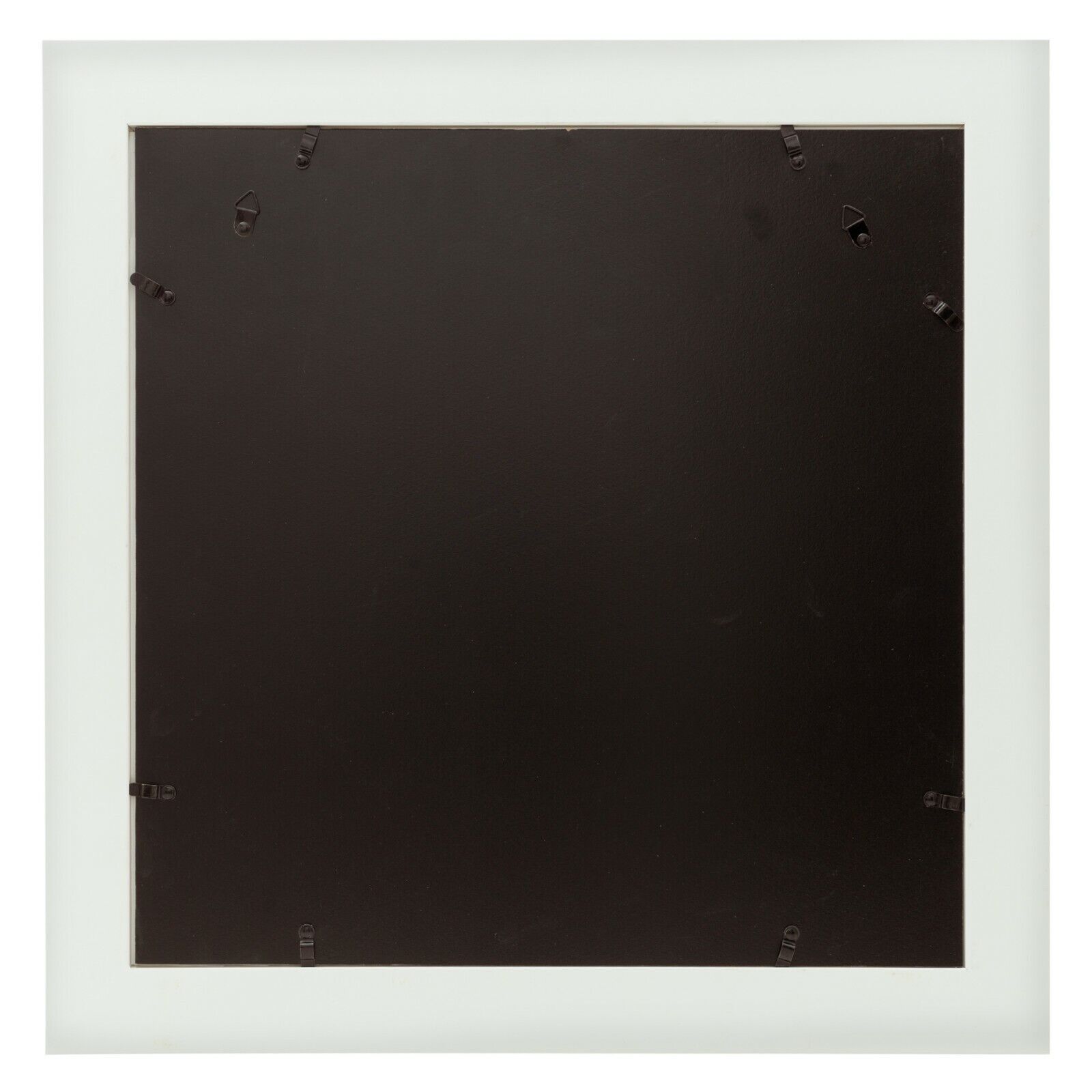 Kusso Rocco weißer Holz Bilderrahmen mit Hochglanzoberfläche und doppeltem weißen Passepartout - Bild 10 von 13