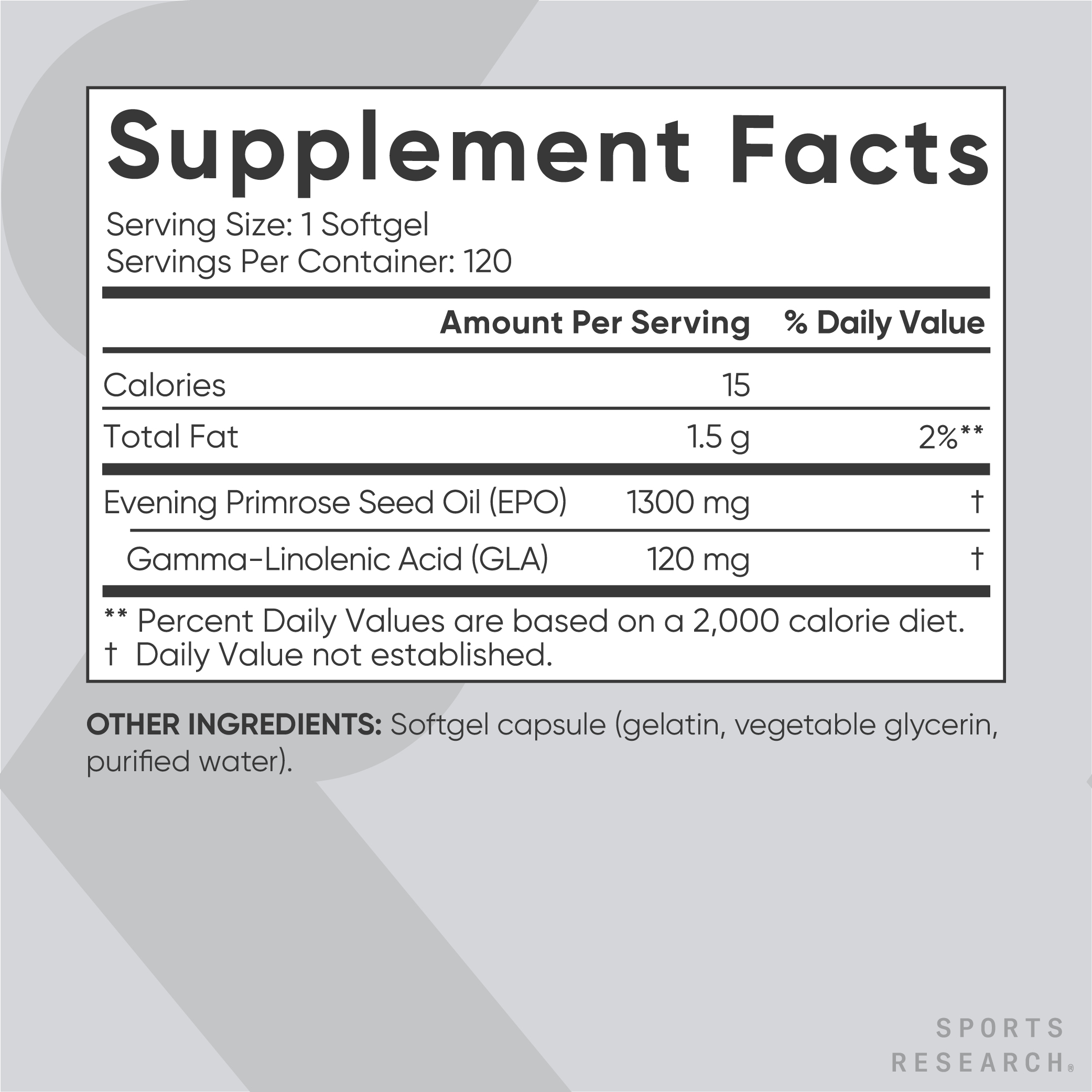 Evening Primrose Oil Mini-Gels
