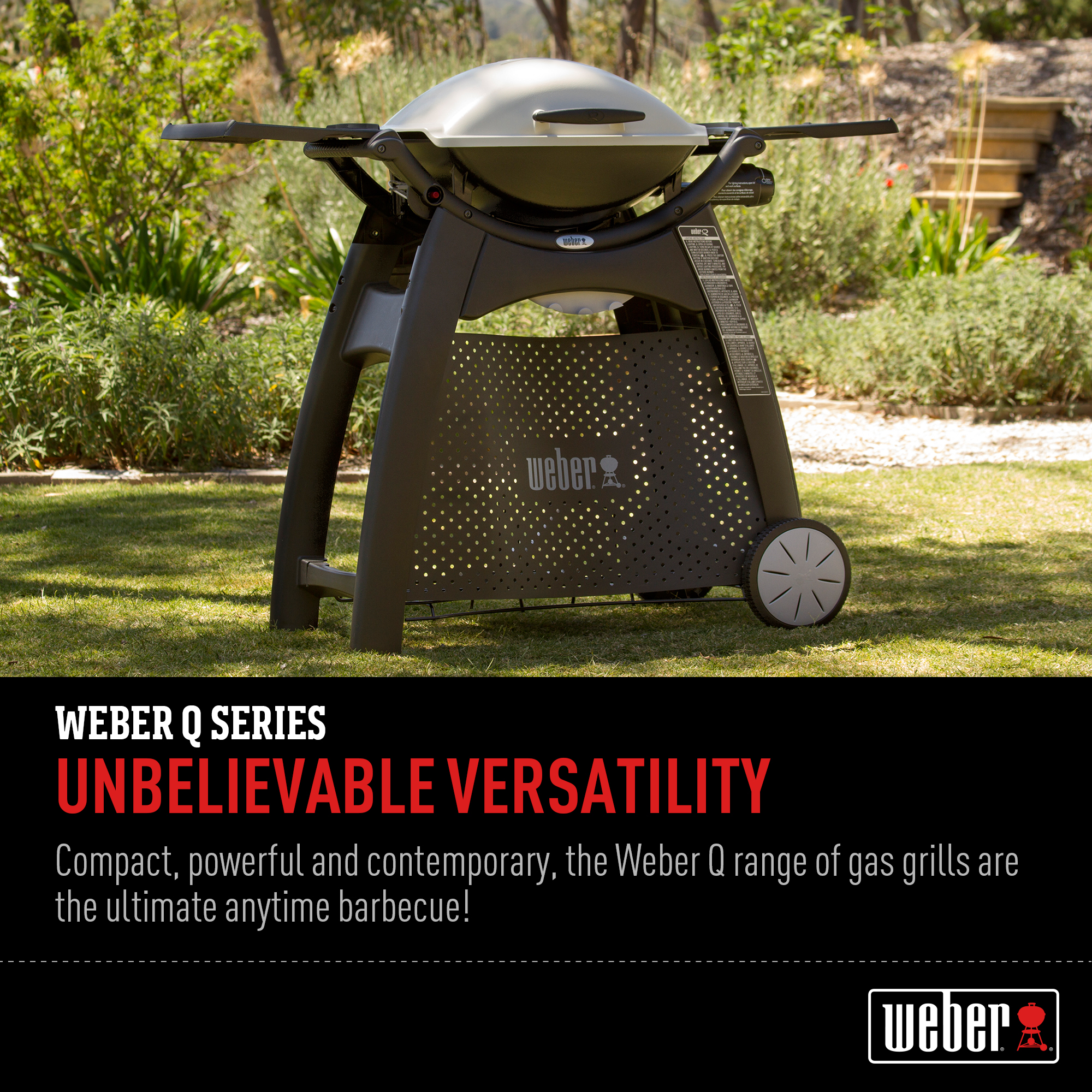 Weber Q (Q2000 - Classic 2nd Generation) NG BBQ - Natural Gas Required - Picture 10 of 15