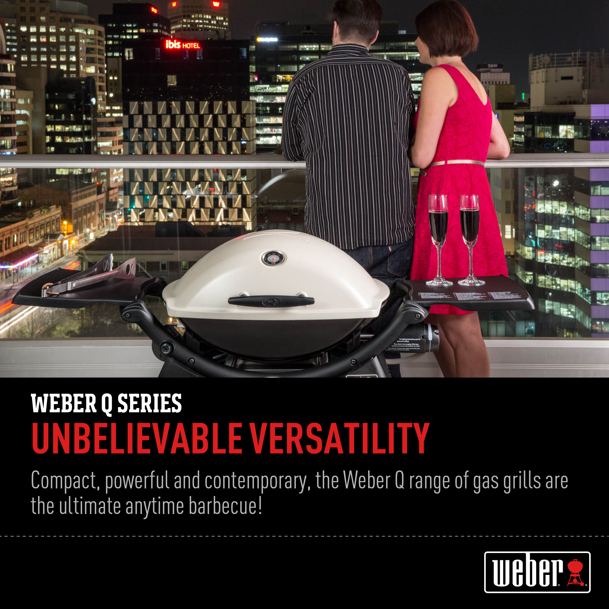 Weber Q Premium (Q2200 - Classic 2nd Generation) NG BBQ - Natural Gas Required - Picture 10 of 15