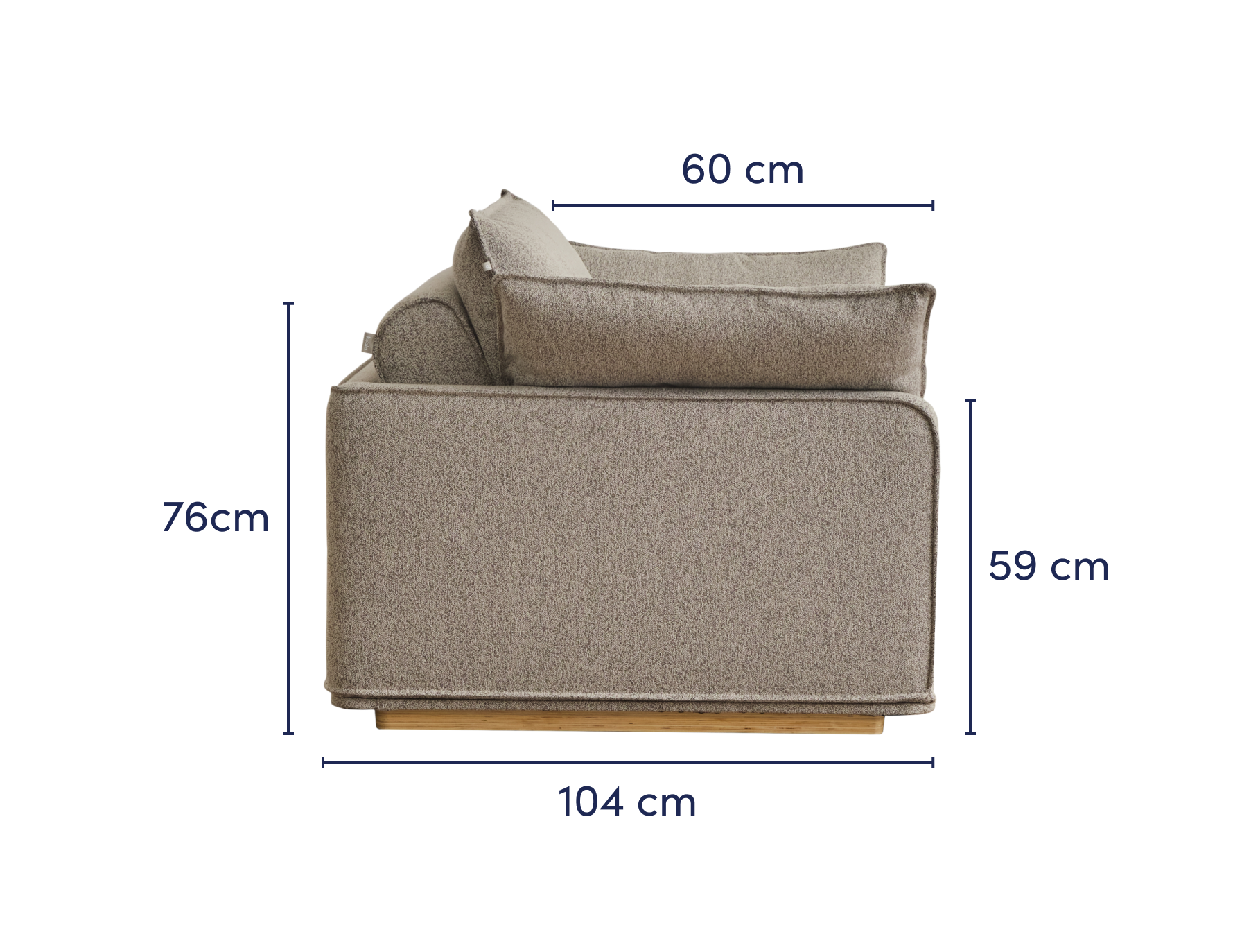 Koala Cushy 1.5/2.5/3 Seater Single/Double/Queen Sofa Bed Lounge Coach