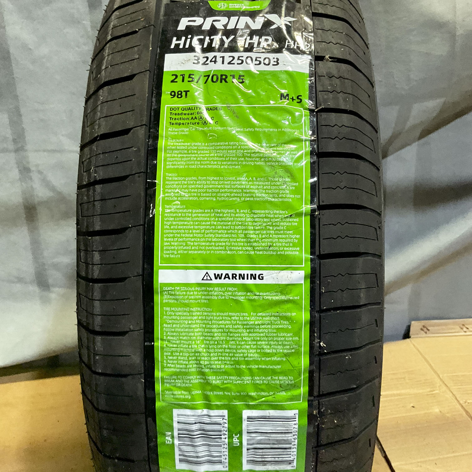 PRINX HICITY HH2 215/70R15 98T Tire SEAT-AT990-3241250503 | eBay