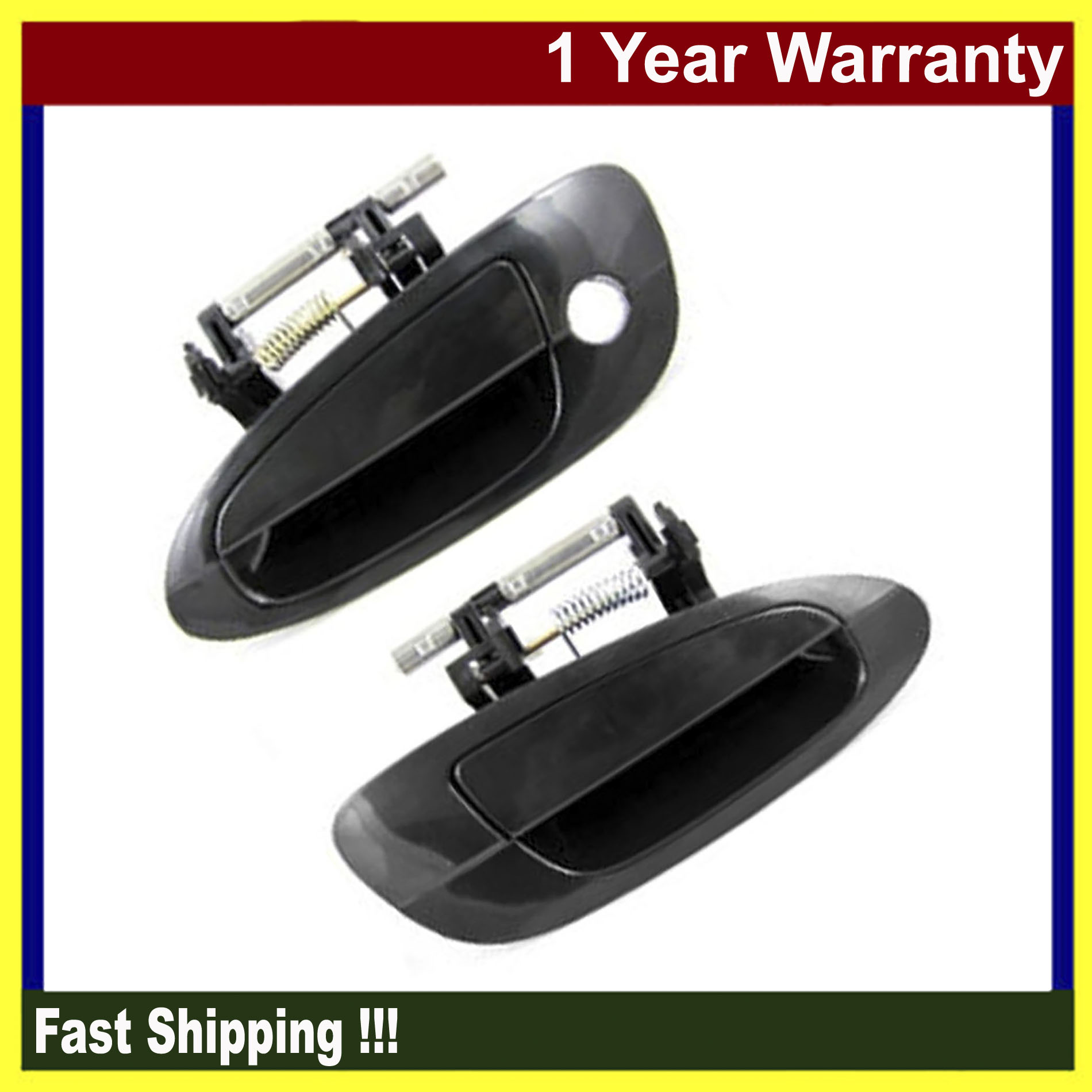 MotorKing Front Door Handle Pair For 2002-2006 Nissan Altima – EY1 Champagne Gold, DS245