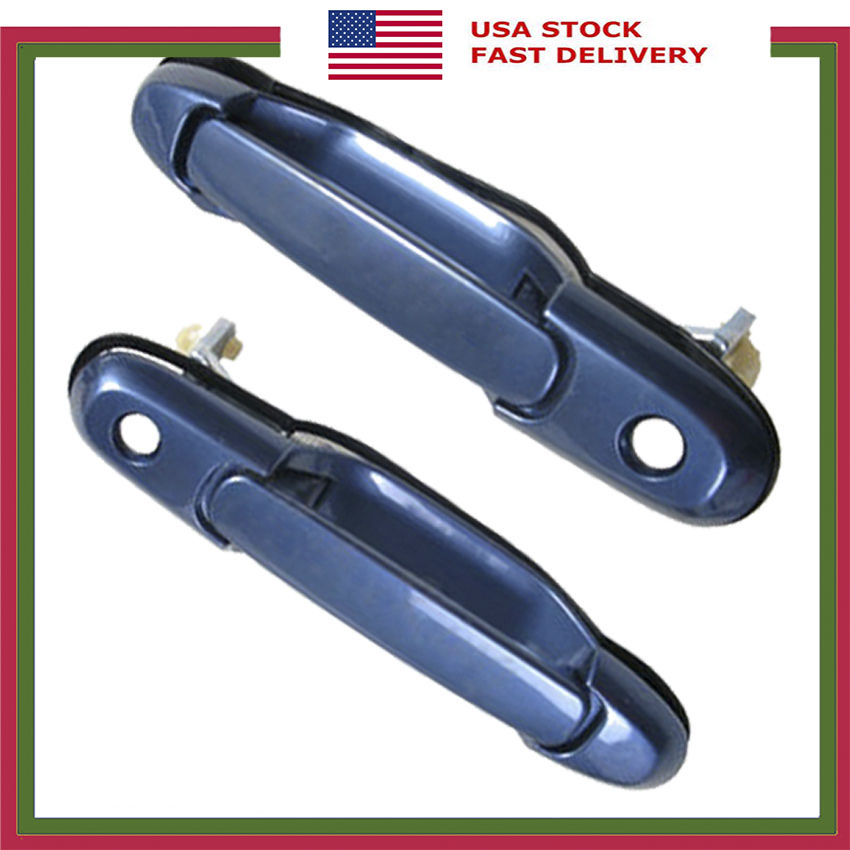 Exterior Door Handle 4PCS Set for 1998-2003 Toyota Sienna 8L9 Denim