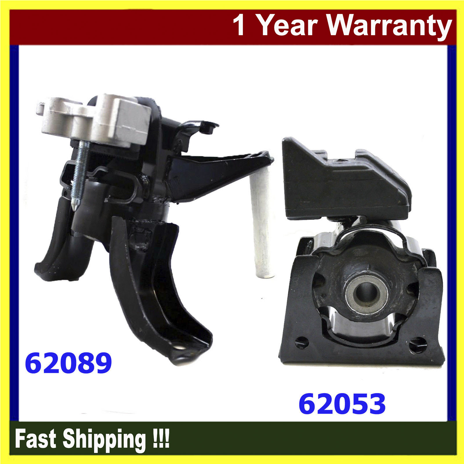 Engine Motor Mount 2PCS For Toyota Prius Prius V Lexus CT200h 1.8L