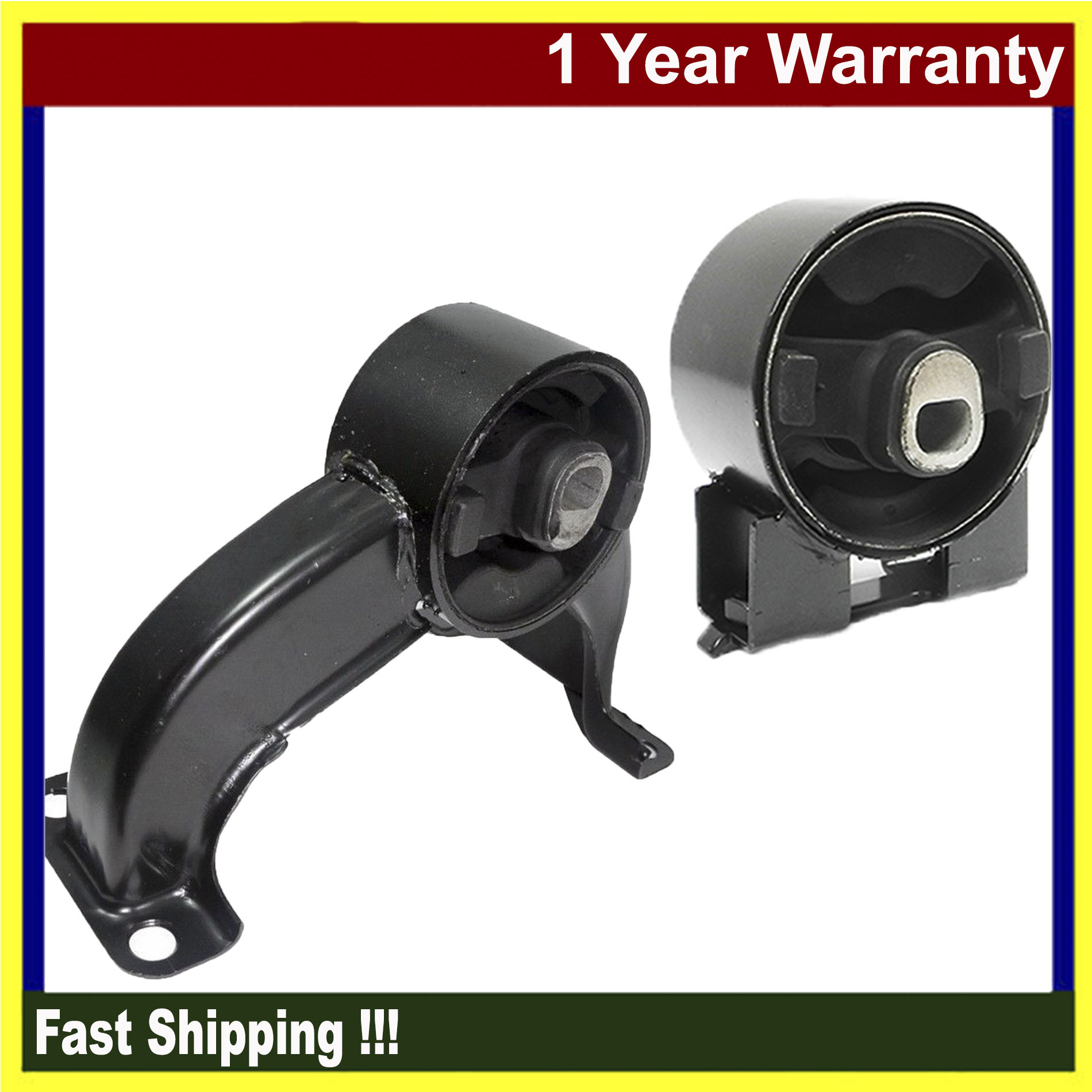 For 20092010 Dodge Journey 2.4L 3.5L 5527 5487 Engine Motor Mount Set