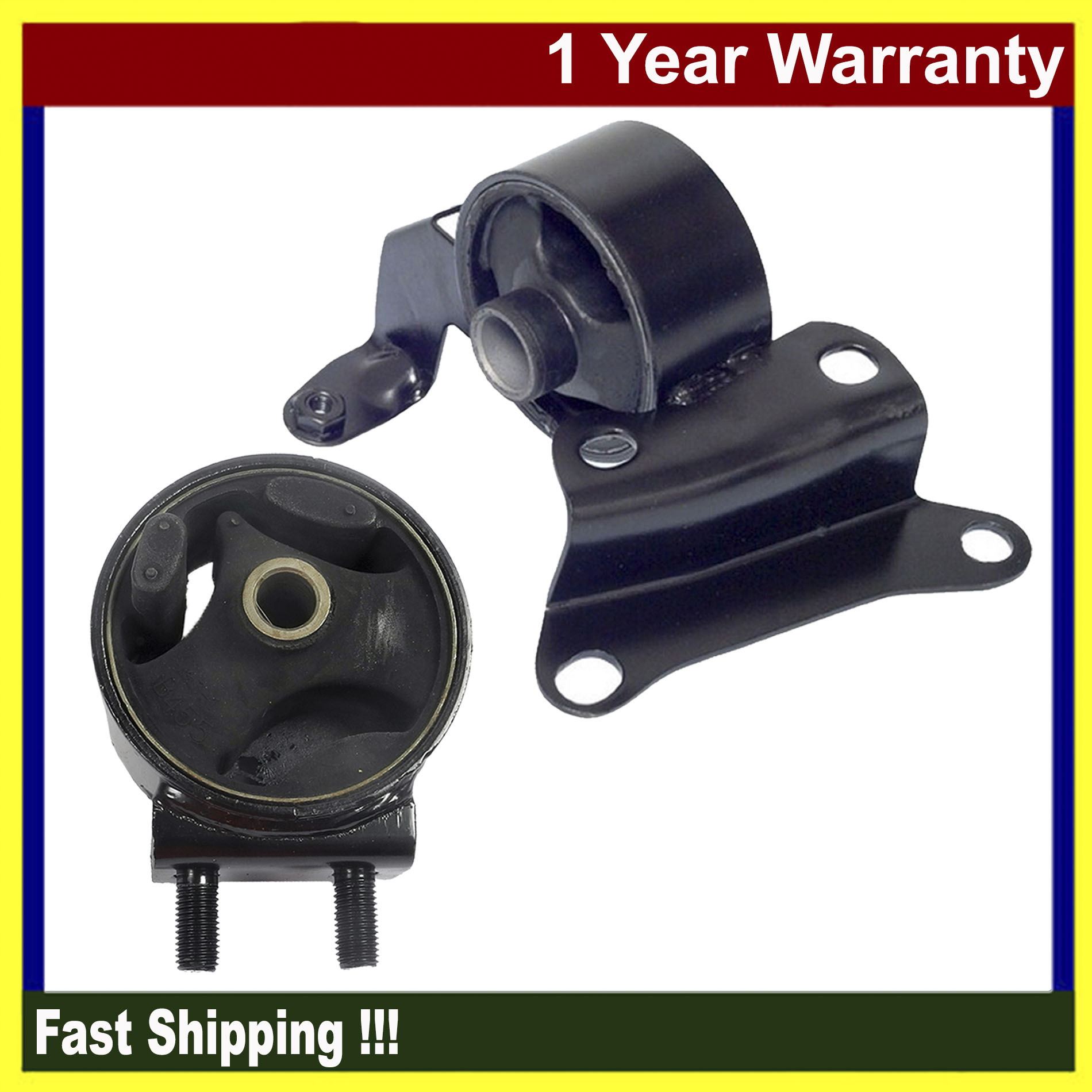 2PCS Engine Motor Mount 2651 2911 Fits for Ford Escort ZX2 Cool