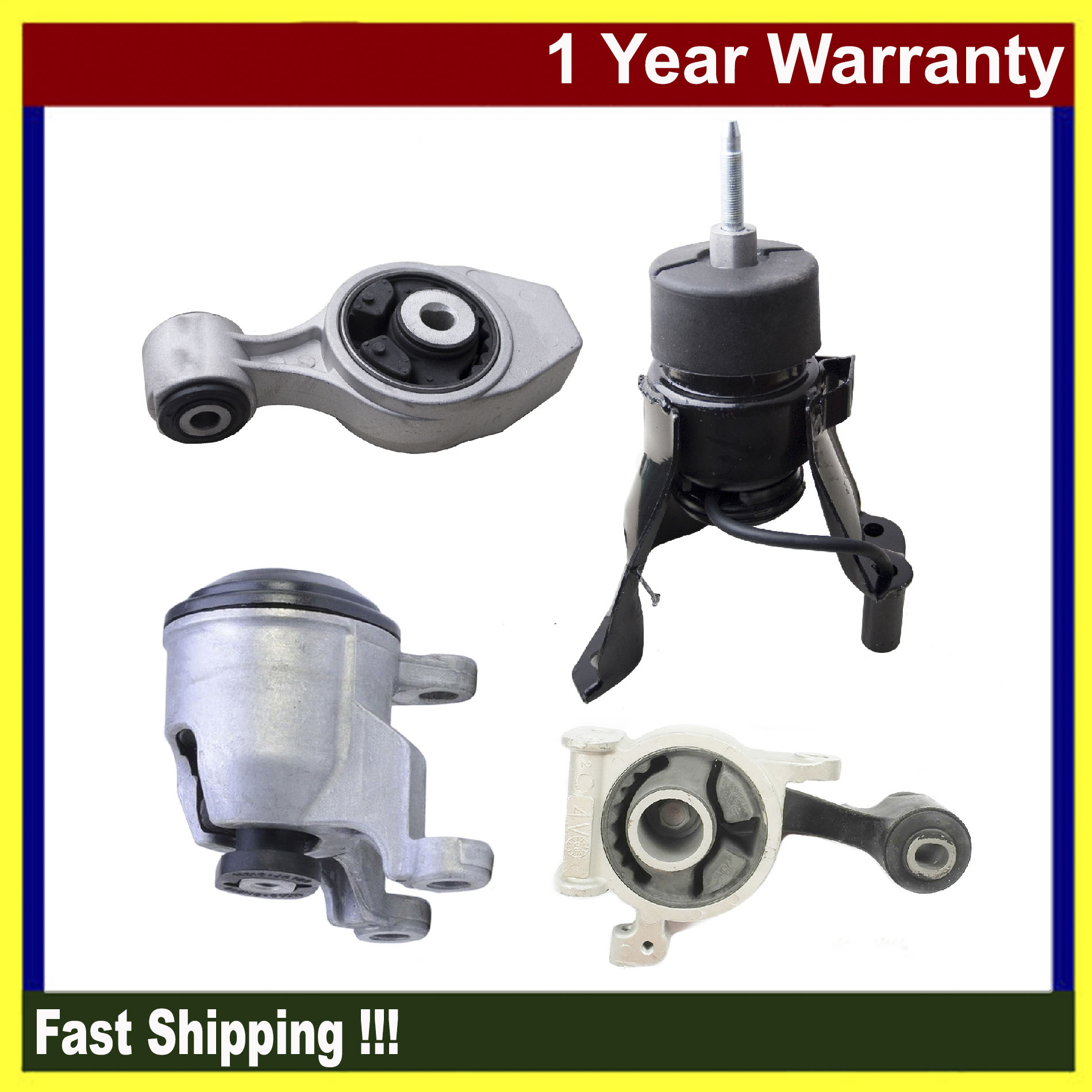 Torque Strut & Engine Motor Mount For Infiniti JX35 QX60 3.5L V6