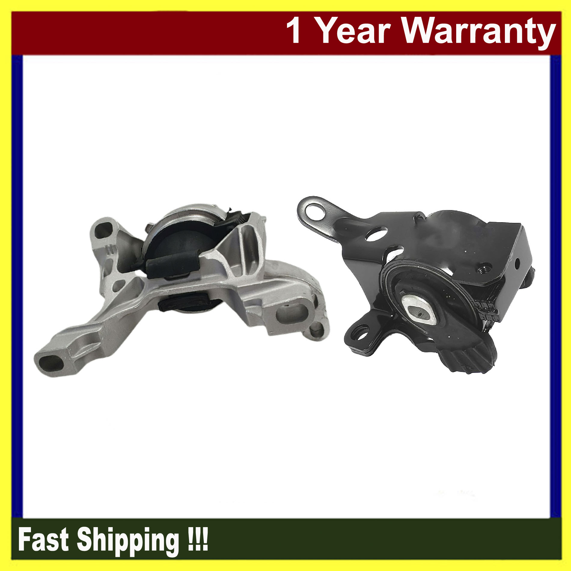 Set 2PCS Front Engine Motor & Trans Mount For Mazda 3 Sport 6 CX-5