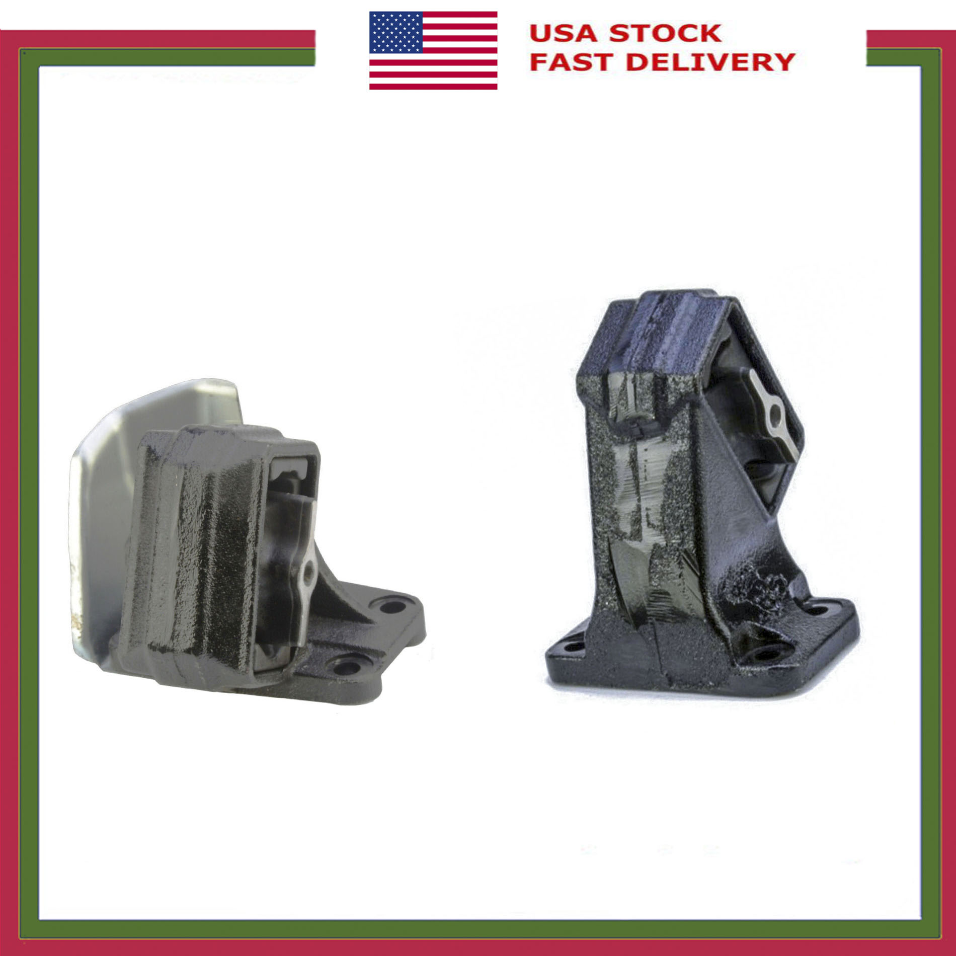 Set 2PCS Front Left & Right Engine Motor Mount For Ram 2500, 3500