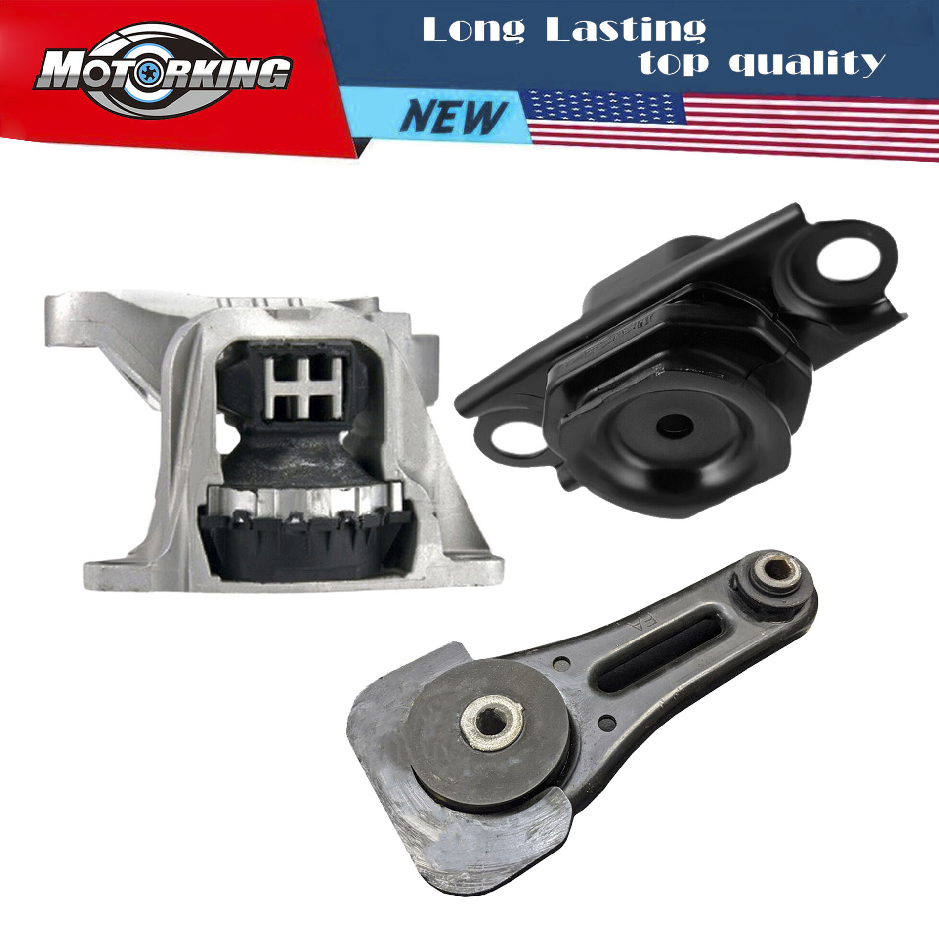 High Quality Engine Motor & Auto Trans Mount 3PCS For Nissan Kicks