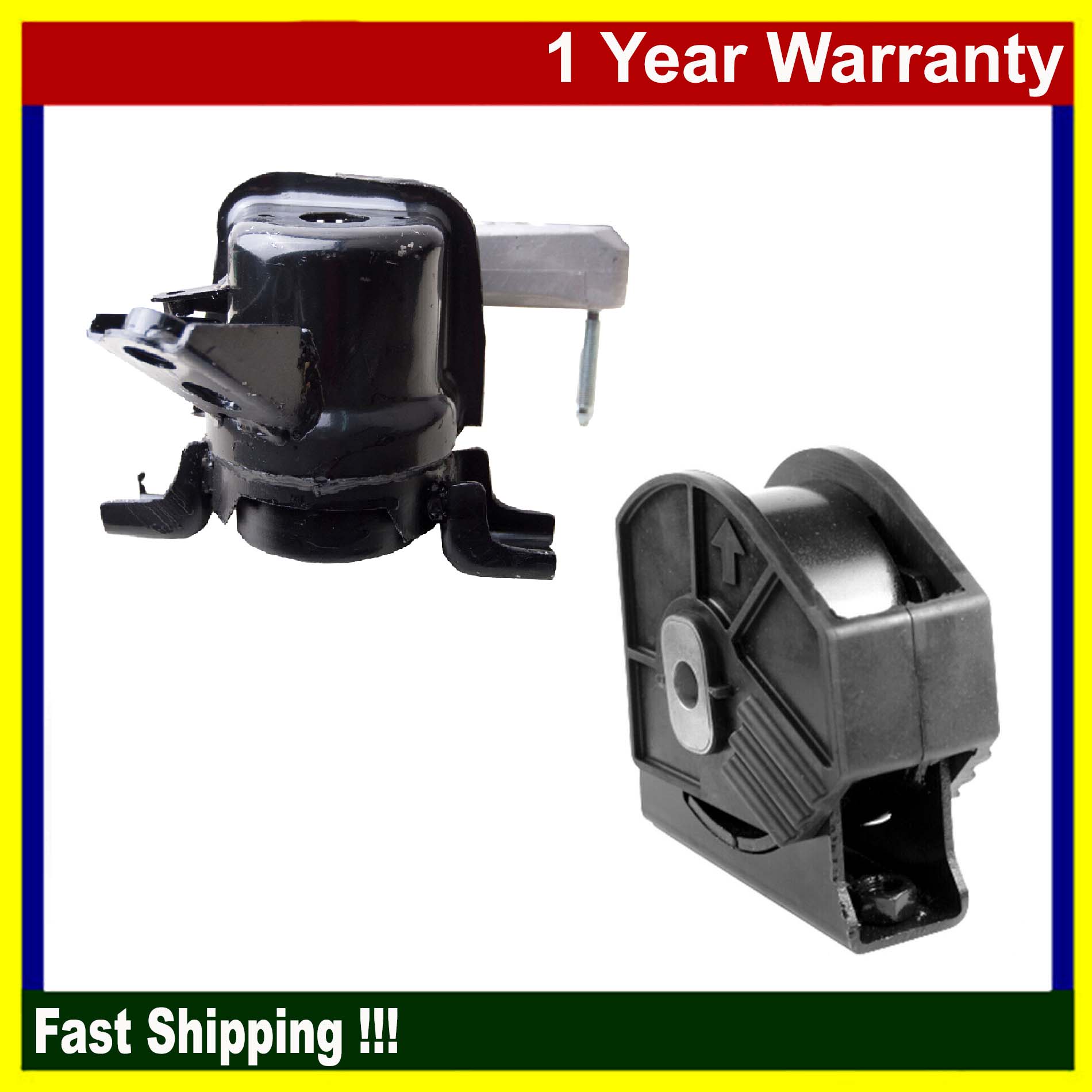 Right & Front Engine Motor Mounts For Lexus NX200T 15-17 2.0L FWD