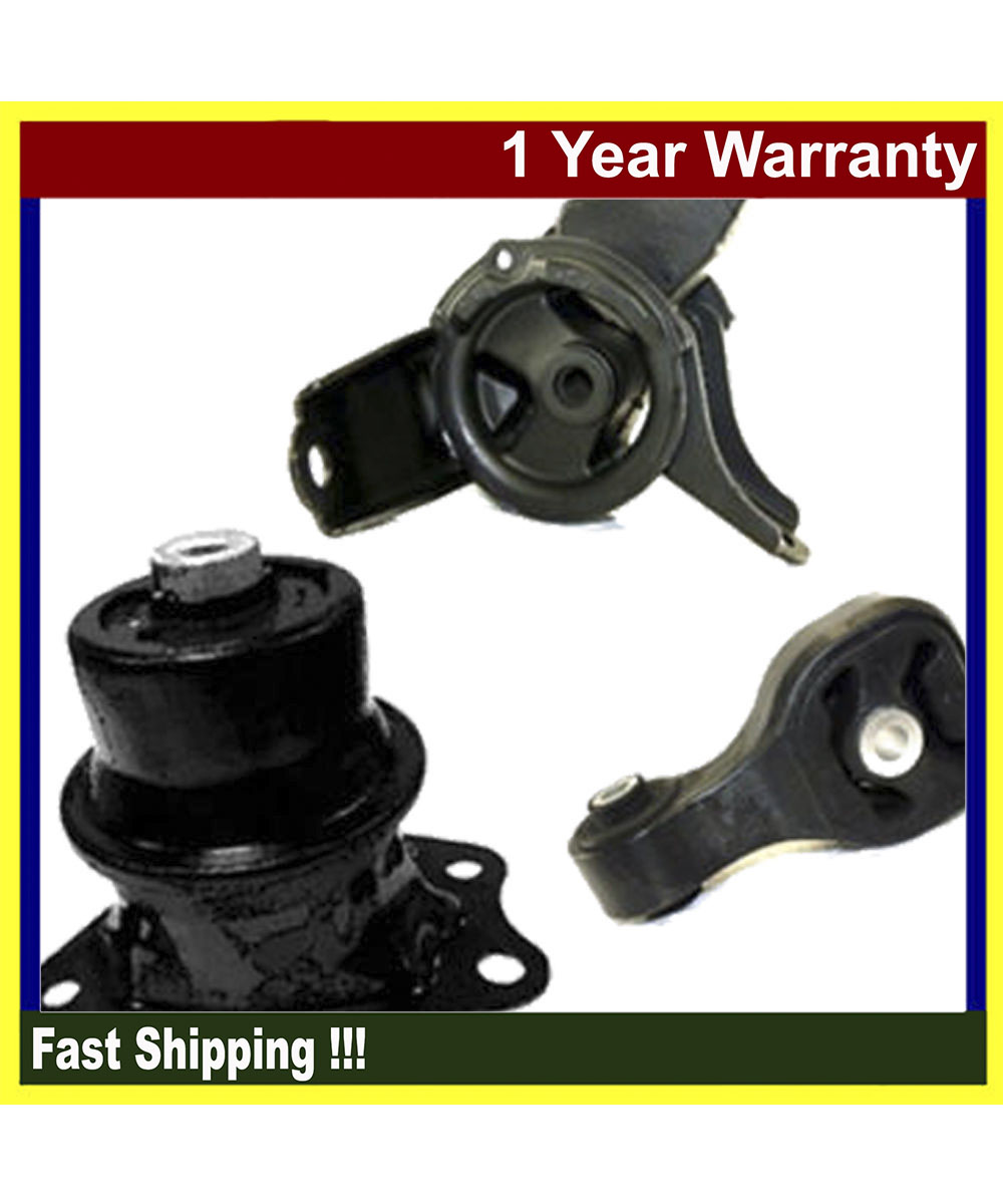 Engine & Trans Motor Mount For 0913 Honda Fit 1.5 L4 Auto 4563 65001