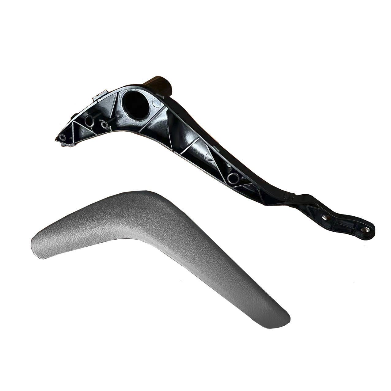 MotorKing Black Plastic Right Passenger Door Handle Puller For Mercedes CLK430 CLK55 AMG 98-03