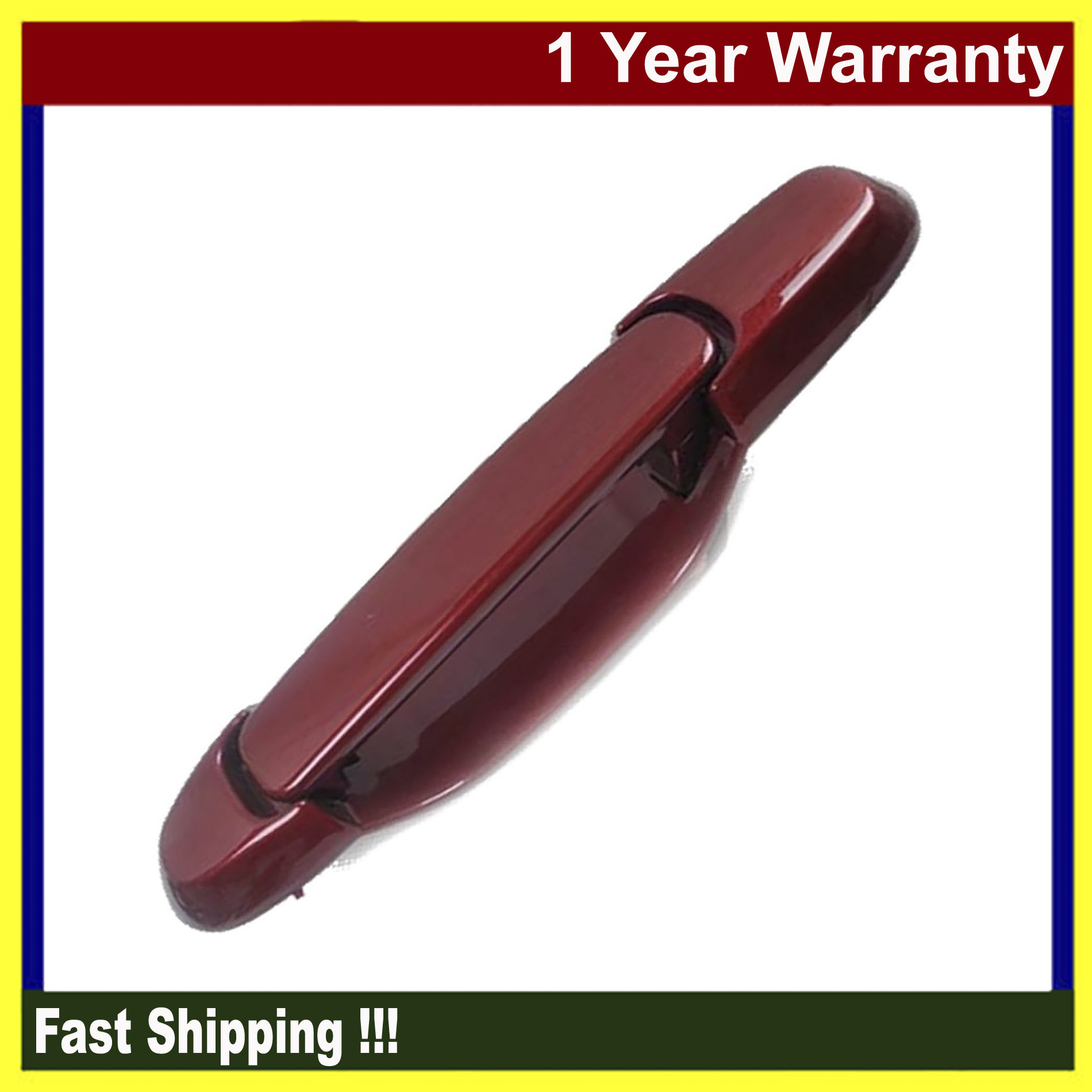 thumbnail image 2 of MotorKing Front Left Door Handle For Toyota Sienna - Sunfire Red Pearl 3K4 - Replaces 69220-08010 - B4045 2 of 3