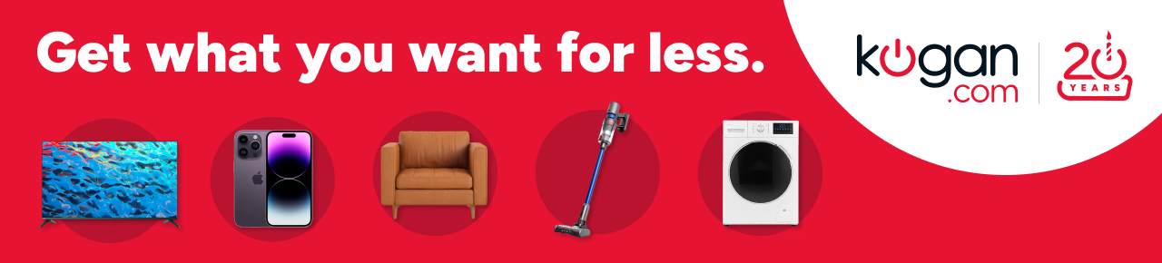 Kogan 20th Birthday Store Banner