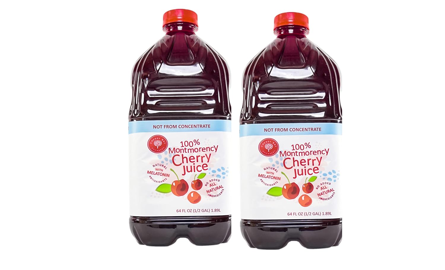 Cherry Bay Orchards Tart Montmorency Cherry Juice, 64 oz Bottle (2