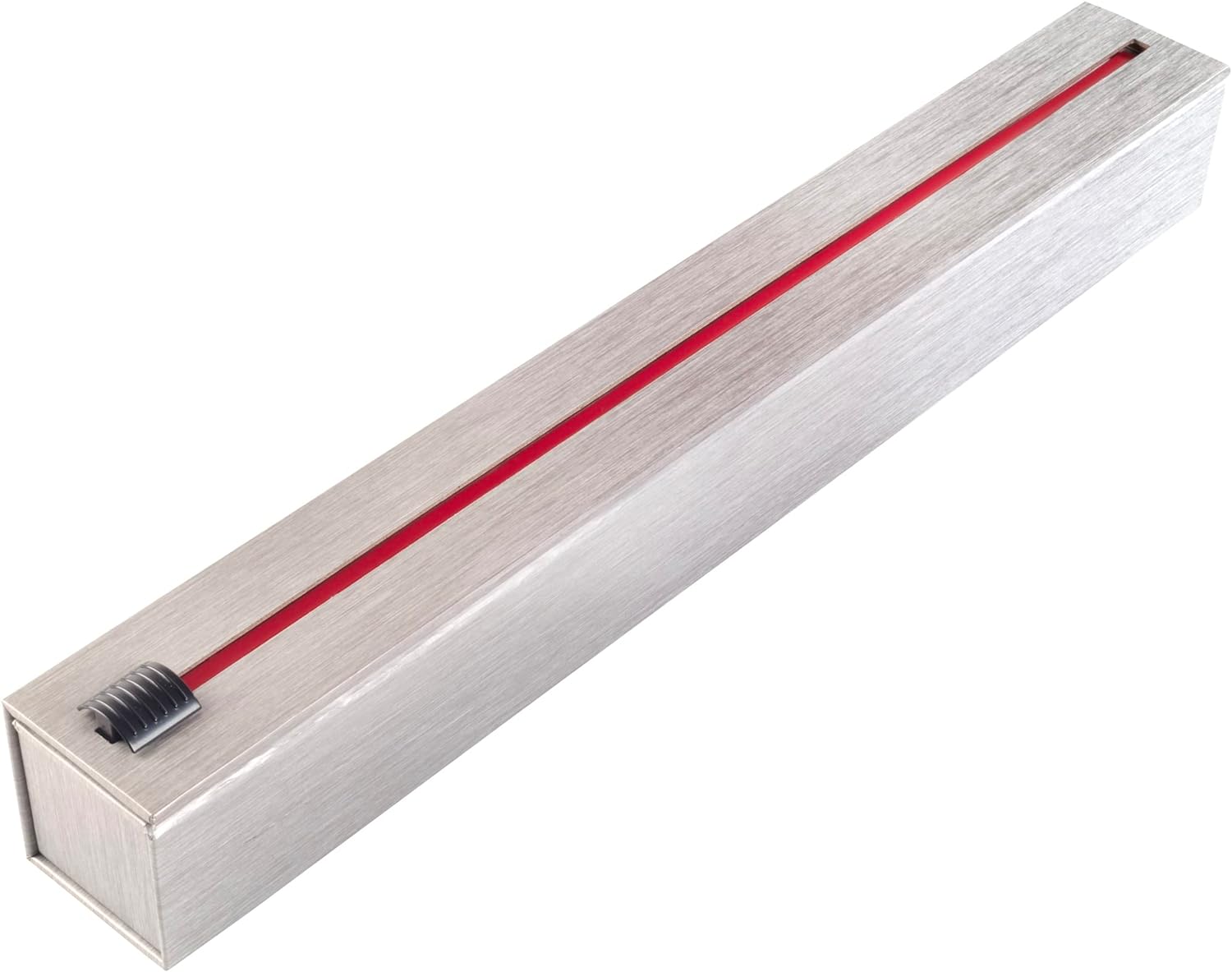ChicWrap Steel Aluminum Foil Dispenser w Slide Cutter & 18" x 30' Roll of Foil