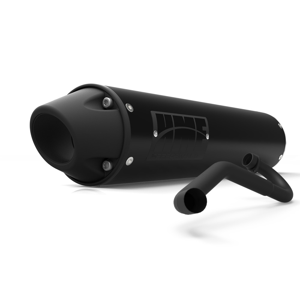 HMF Full Exhaust for Honda TRX 400EX (99-14) Black w/Blackout Euro