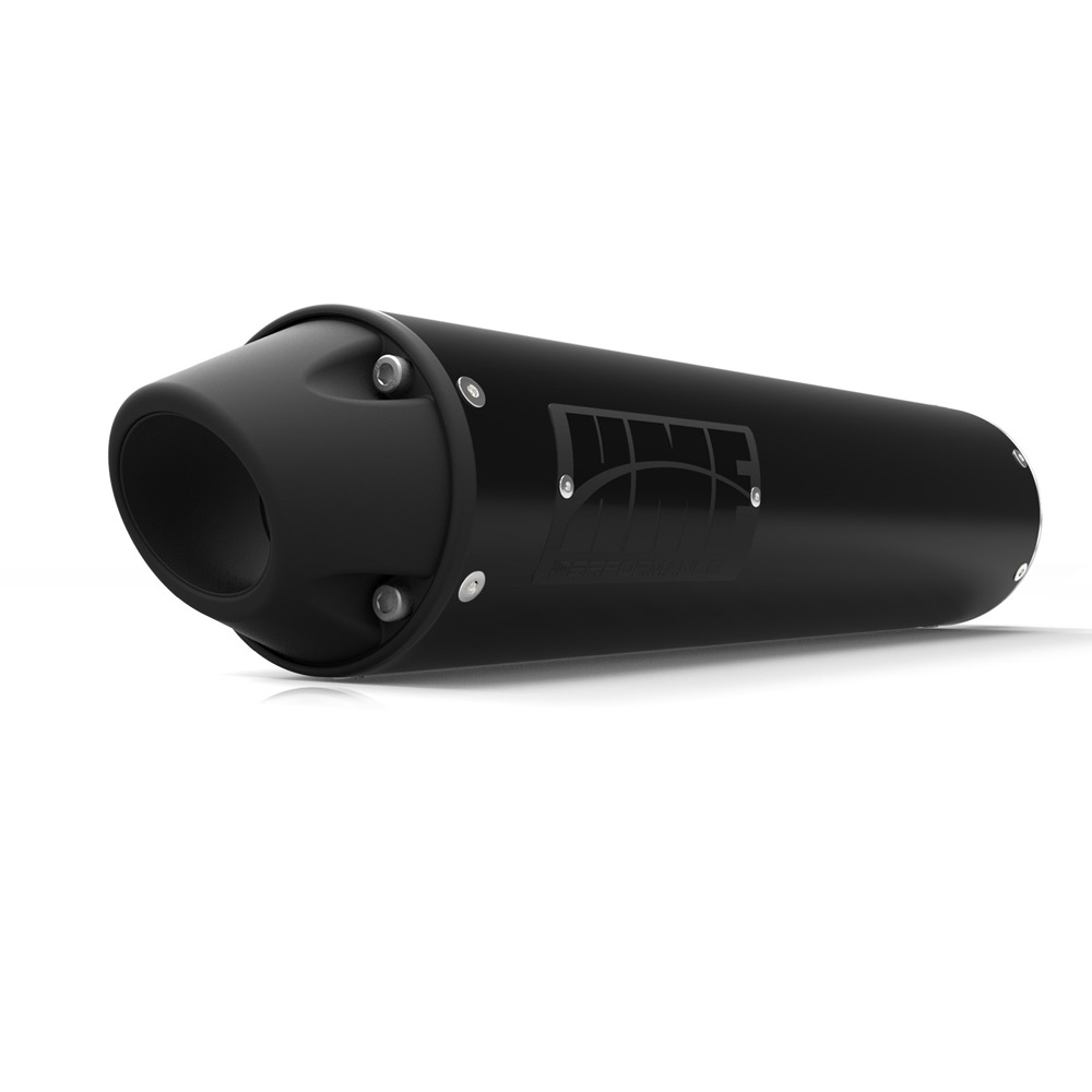 HMF Slip On Exhaust for Suzuki King Quad 400/Eiger (08-24) Black w