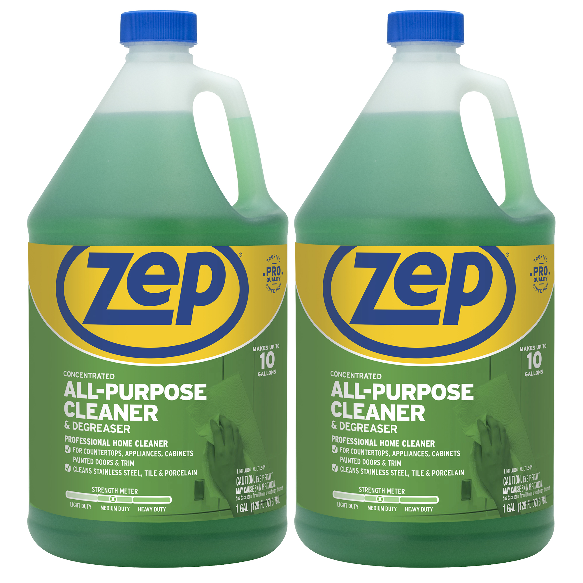 Zep Concentrated All-Purpose Cleaner and Degreaser - 1 Gallon (Case of 4)