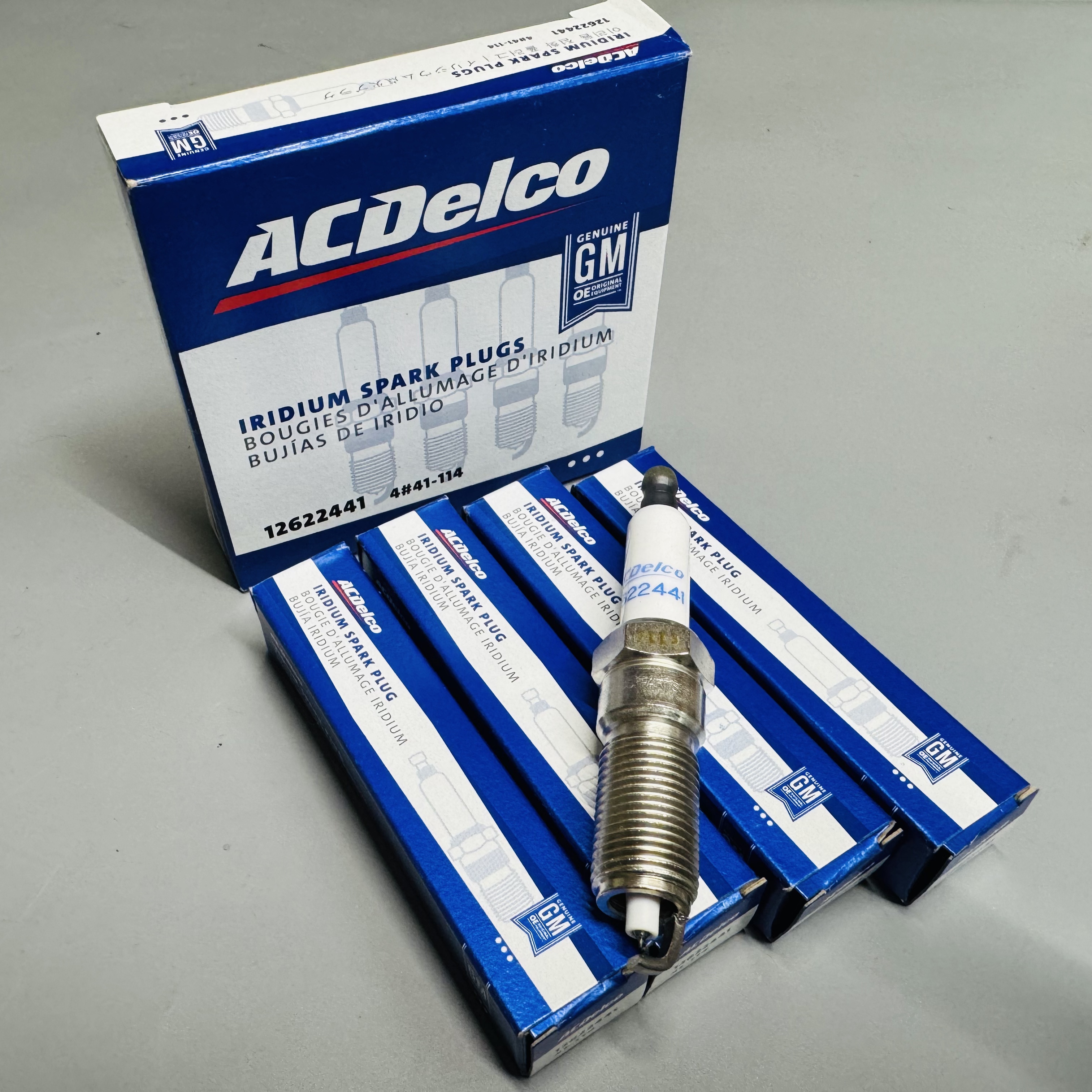 ACDelco Iridium Spark Plug 4PCS For 2014-2023 Cadillac Chevrolet 