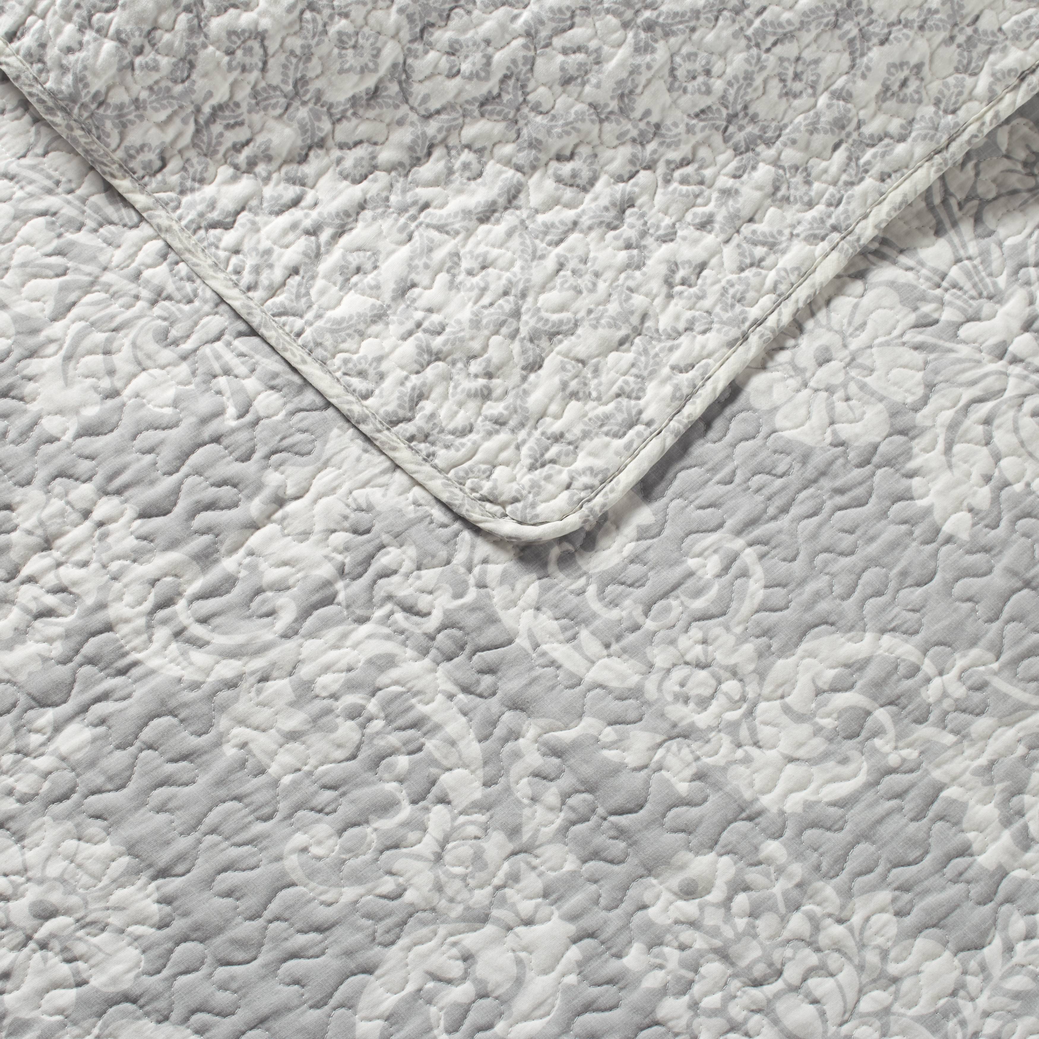 Laura Ashley Venetia Quilt Set 3PC 100% Cotton Reversible Natural Breathable - Picture 13 of 37