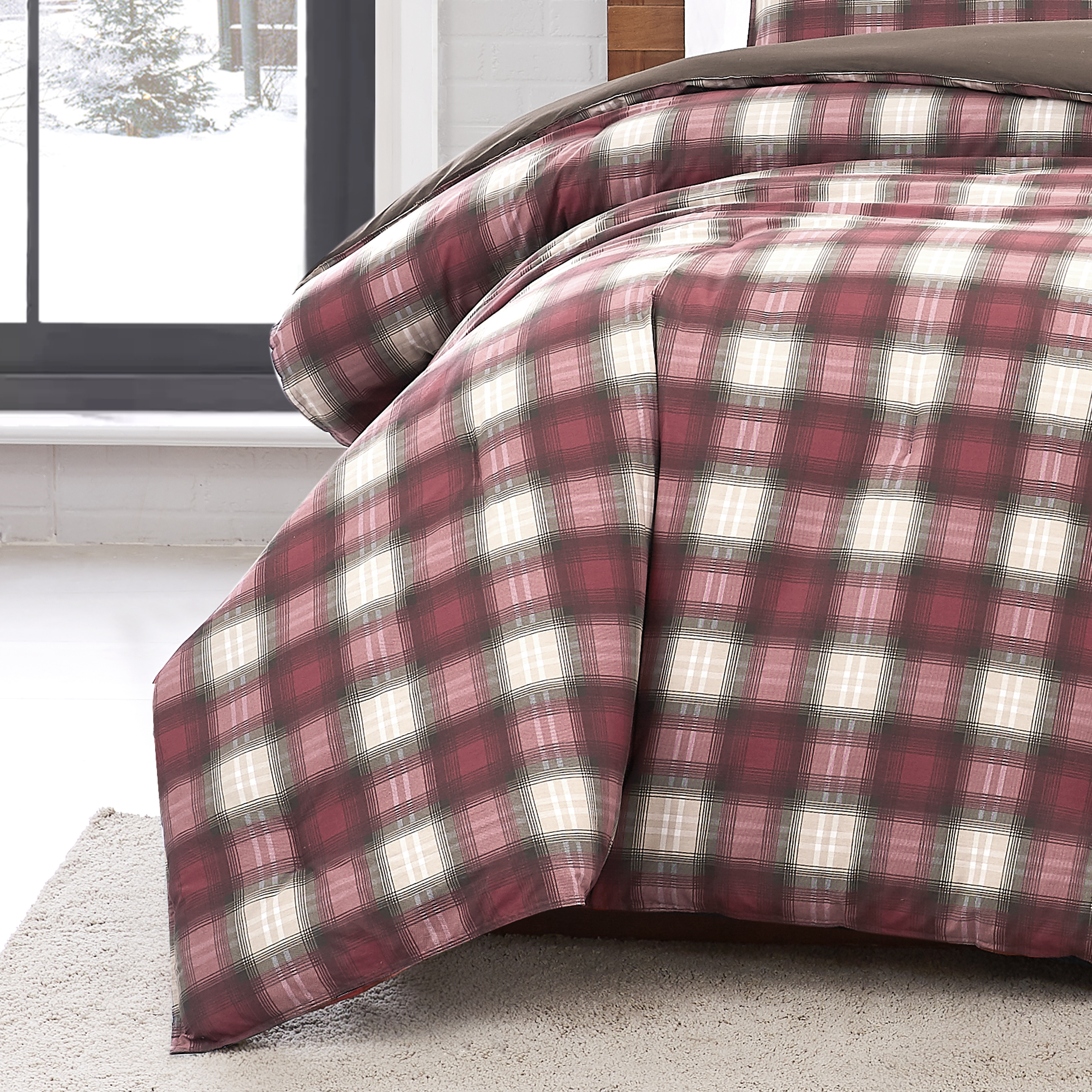 Eddie Bauer - Decoración del hogar - Juego de edredón y farsa 100 % algodón - Imagen 15 de 35