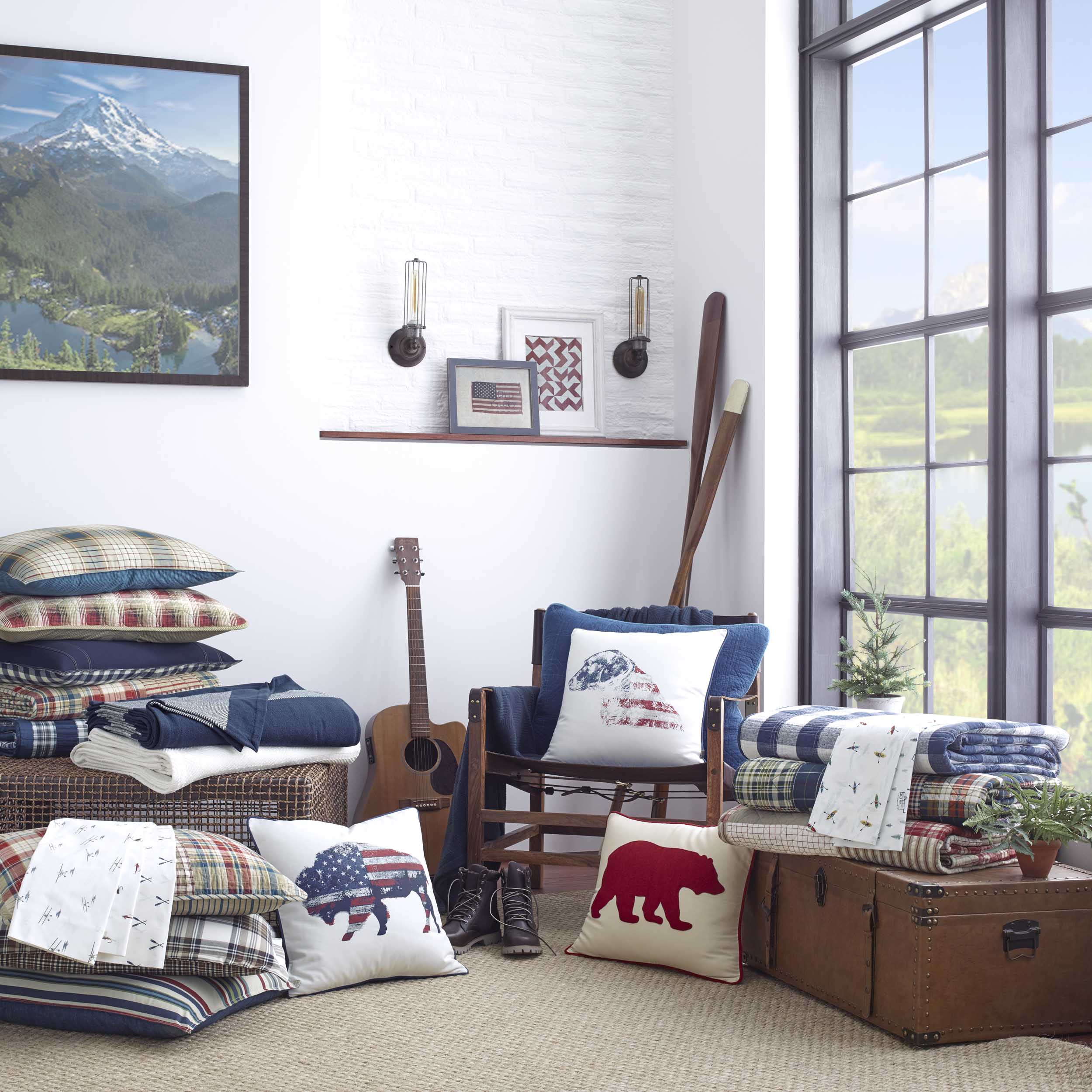 Eddie Bauer - Home Decor - 100% Cotton Duvet & Sham Set - Picture 34 of 38