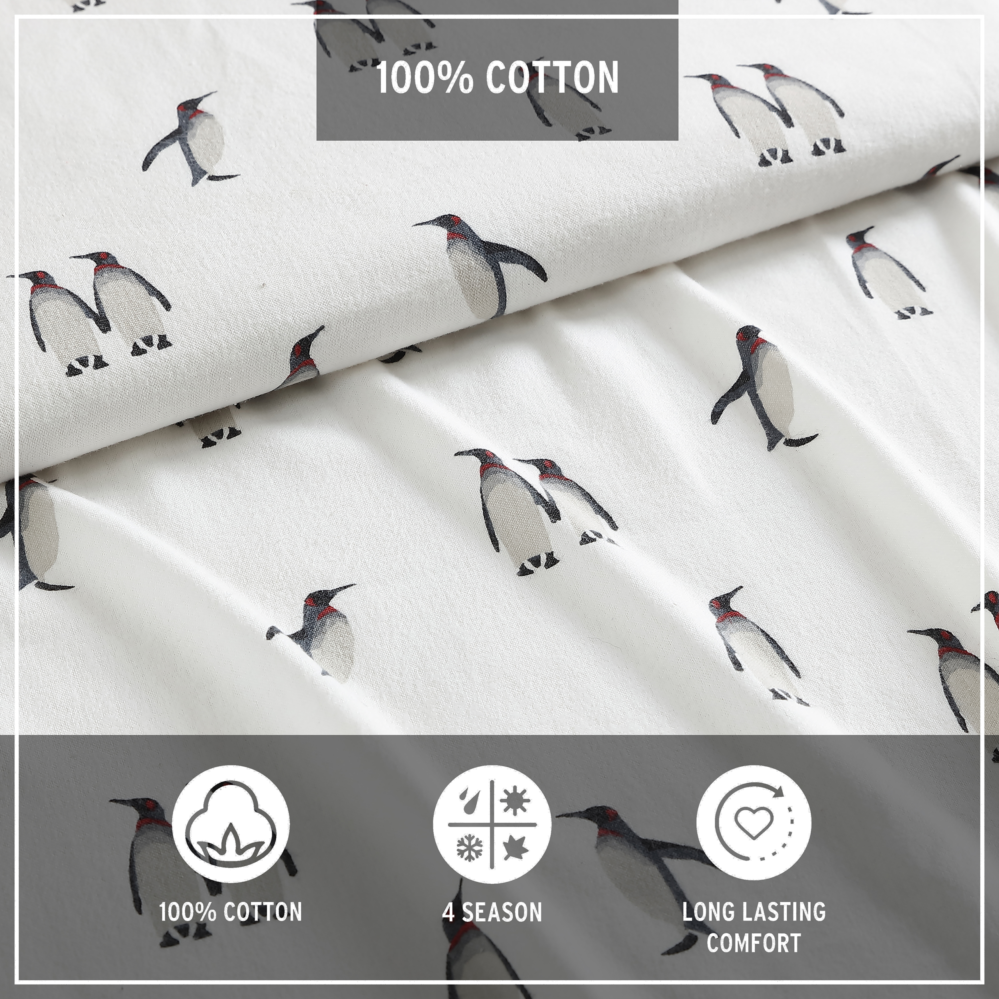 Eddie Bauer Sheet Set 4PC (3pc in Twin Size) Flannel Deep Pockets Crisp - Picture 118 of 201