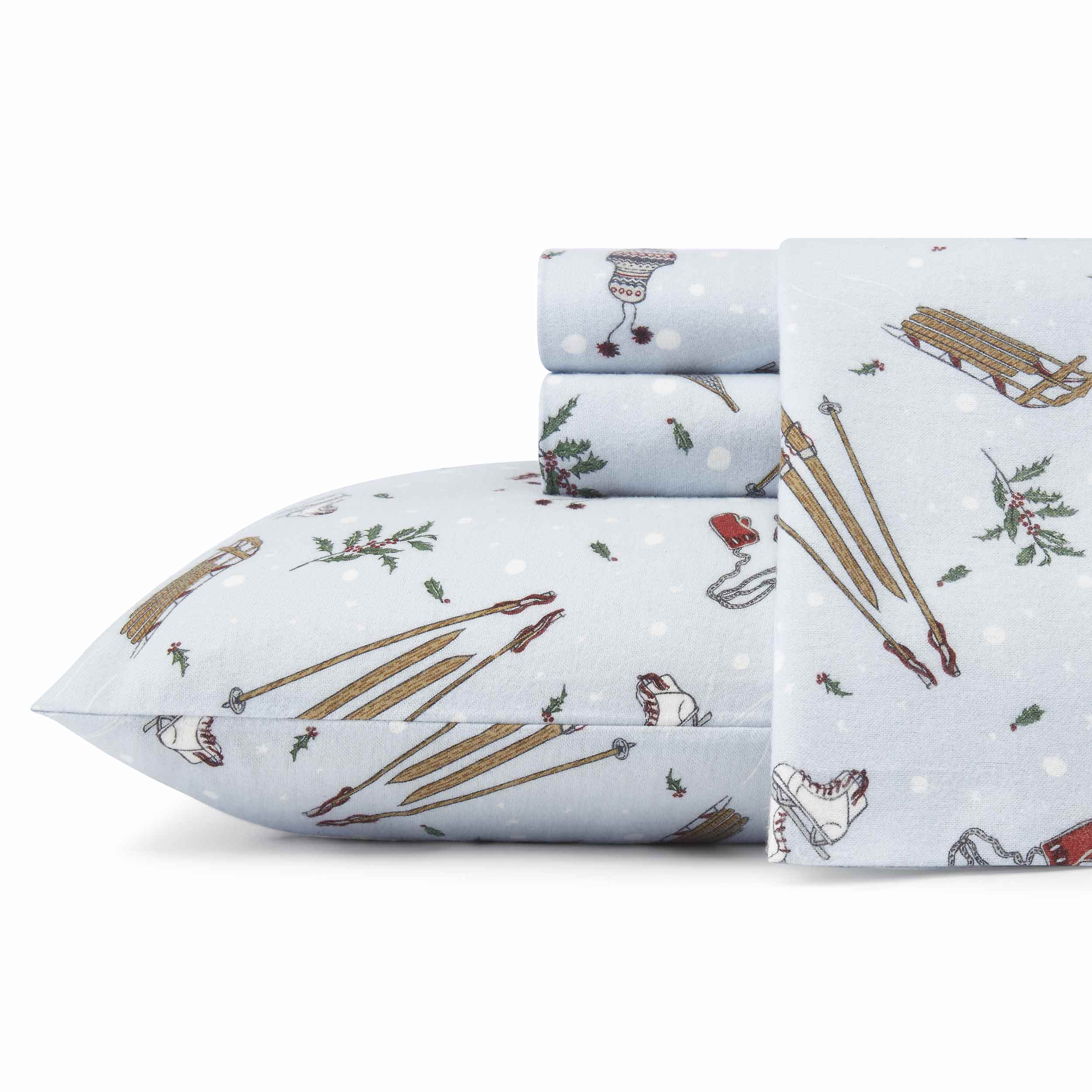 Eddie Bauer Sheet Set 4PC (3pc in Twin Size) Flannel Deep Pockets Crisp - Picture 146 of 201