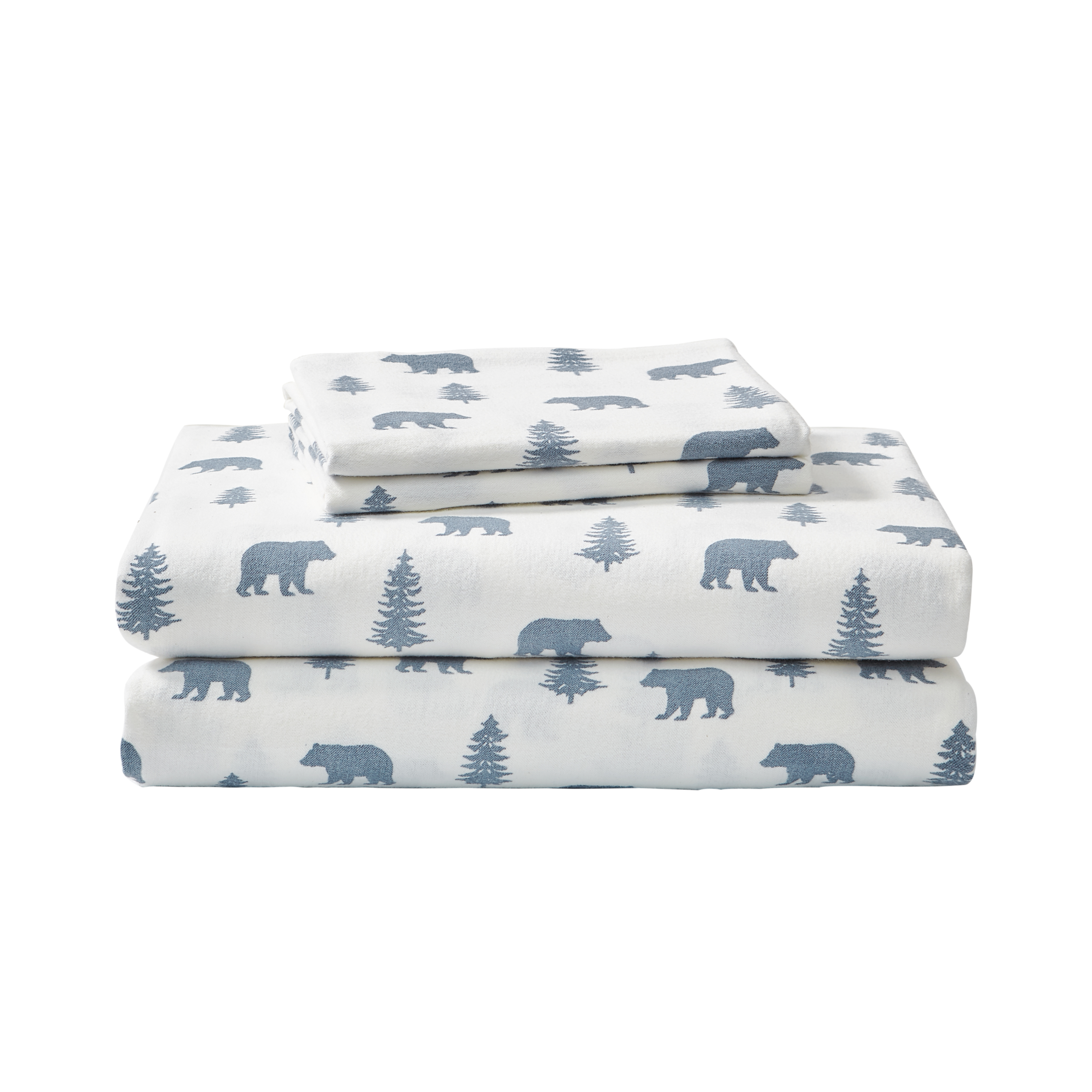 Eddie Bauer Sheet Set 4PC (3pc in Twin Size) Flannel Deep Pockets Crisp - Picture 21 of 201