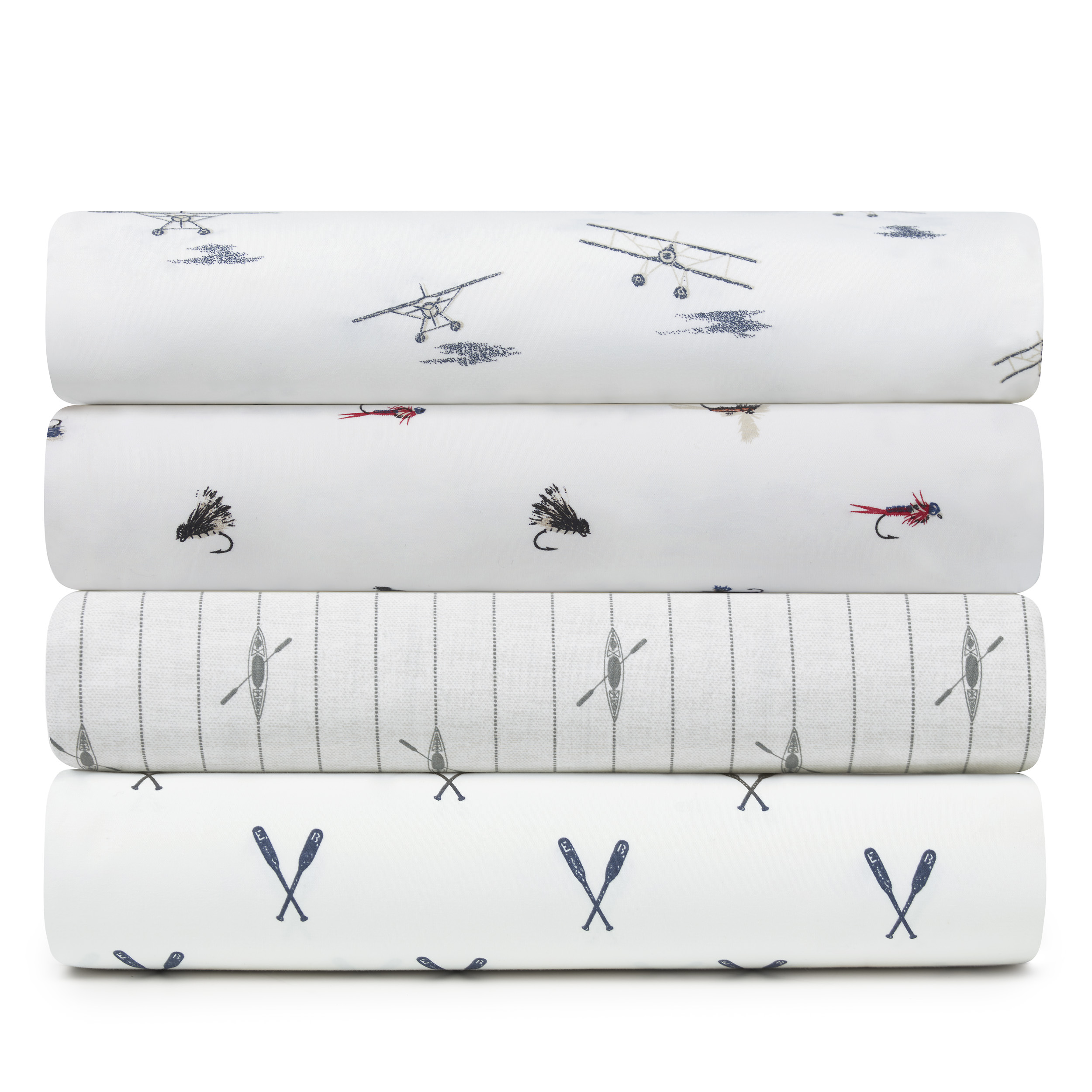 Eddie Bauer Sheet Set 4PC (3pc in Twin Size) Flannel Deep Pockets Crisp - Picture 181 of 201