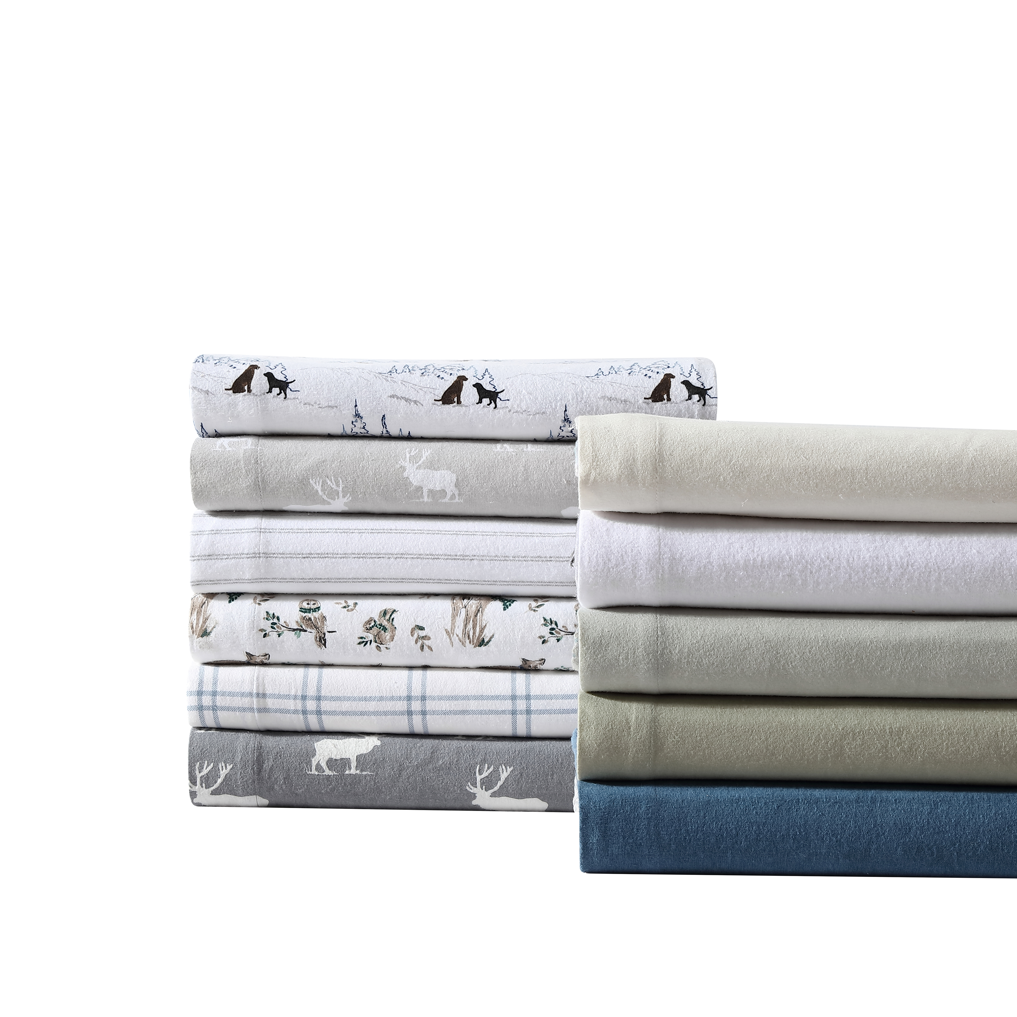 Eddie Bauer Sheet Set 4PC (3pc in Twin Size) Flannel Deep Pockets Crisp - Picture 58 of 201