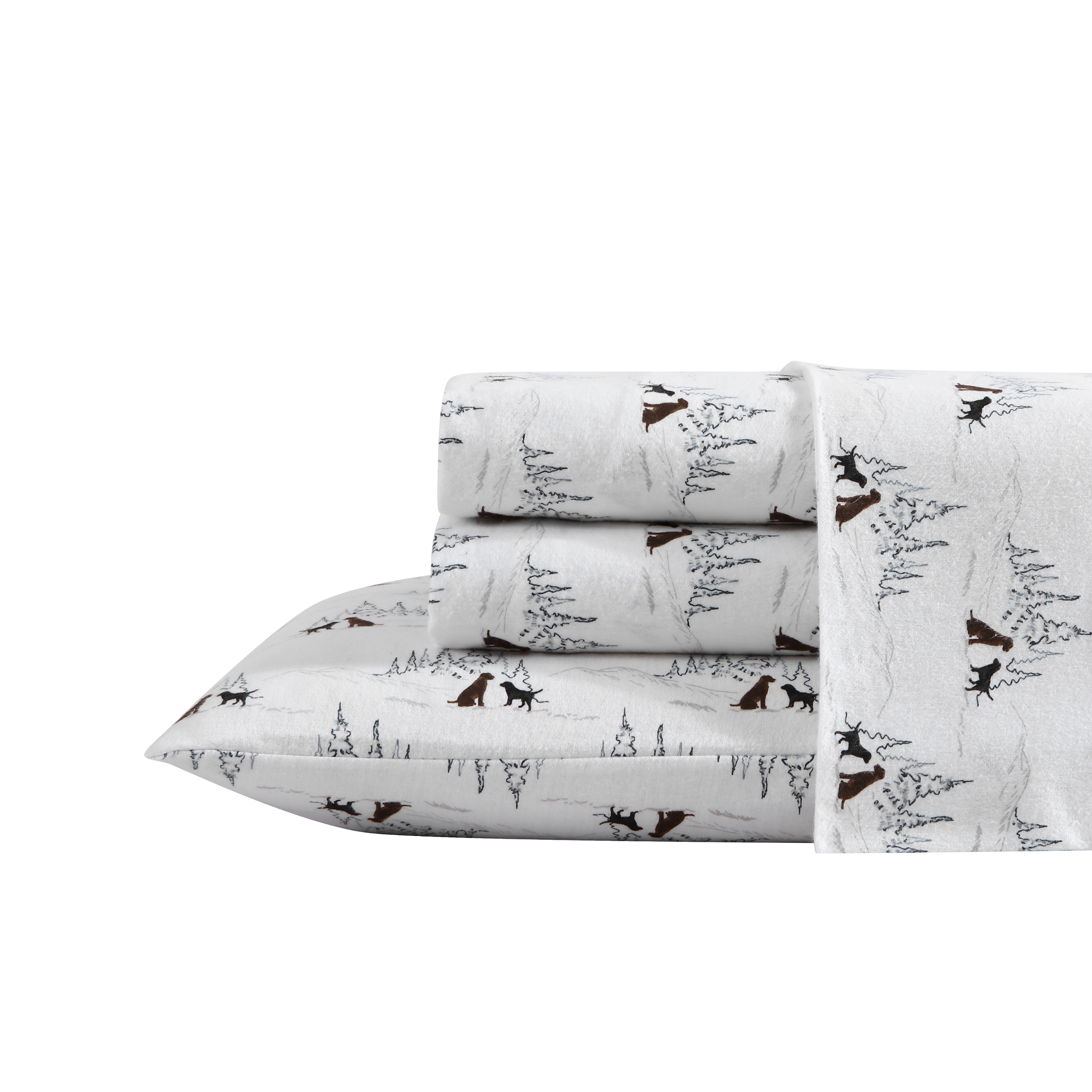 Eddie Bauer Sheet Set 4PC (3pc in Twin Size) Flannel Deep Pockets Crisp - Picture 55 of 201