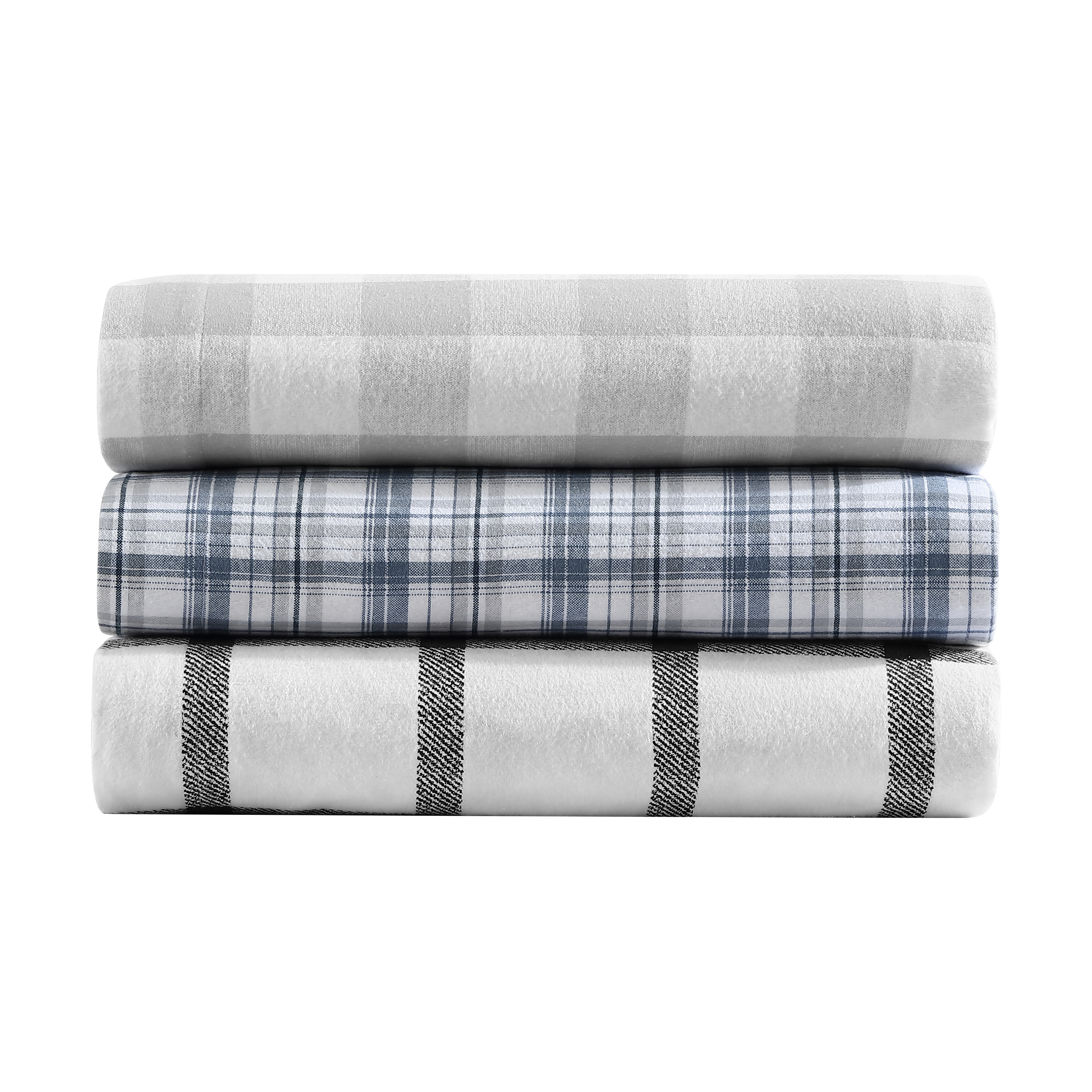 Eddie Bauer Sheet Set 4PC (3pc in Twin Size) Flannel Deep Pockets Crisp - Picture 97 of 201