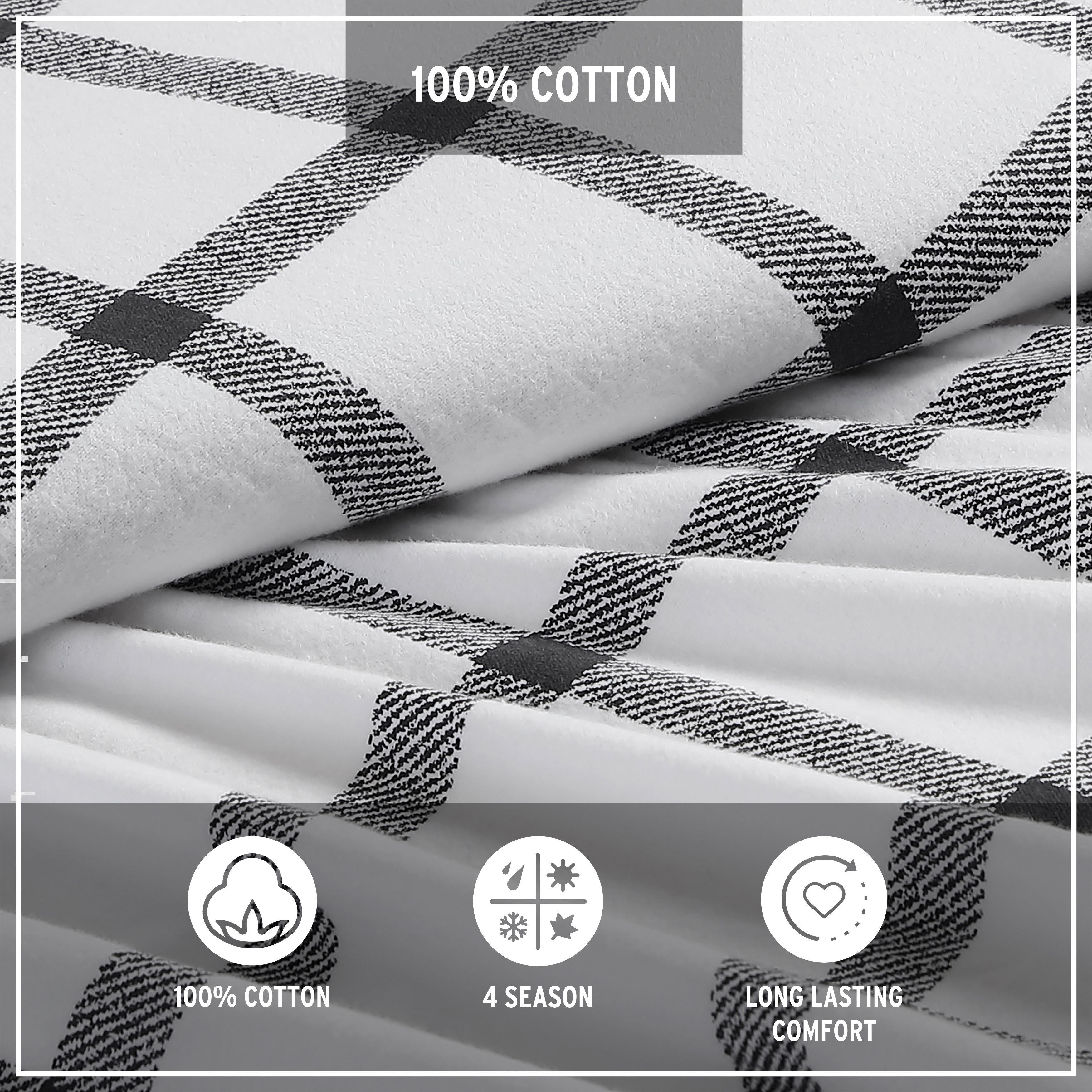 Eddie Bauer Sheet Set 4PC (3pc in Twin Size) Flannel Deep Pockets Crisp - Picture 41 of 201