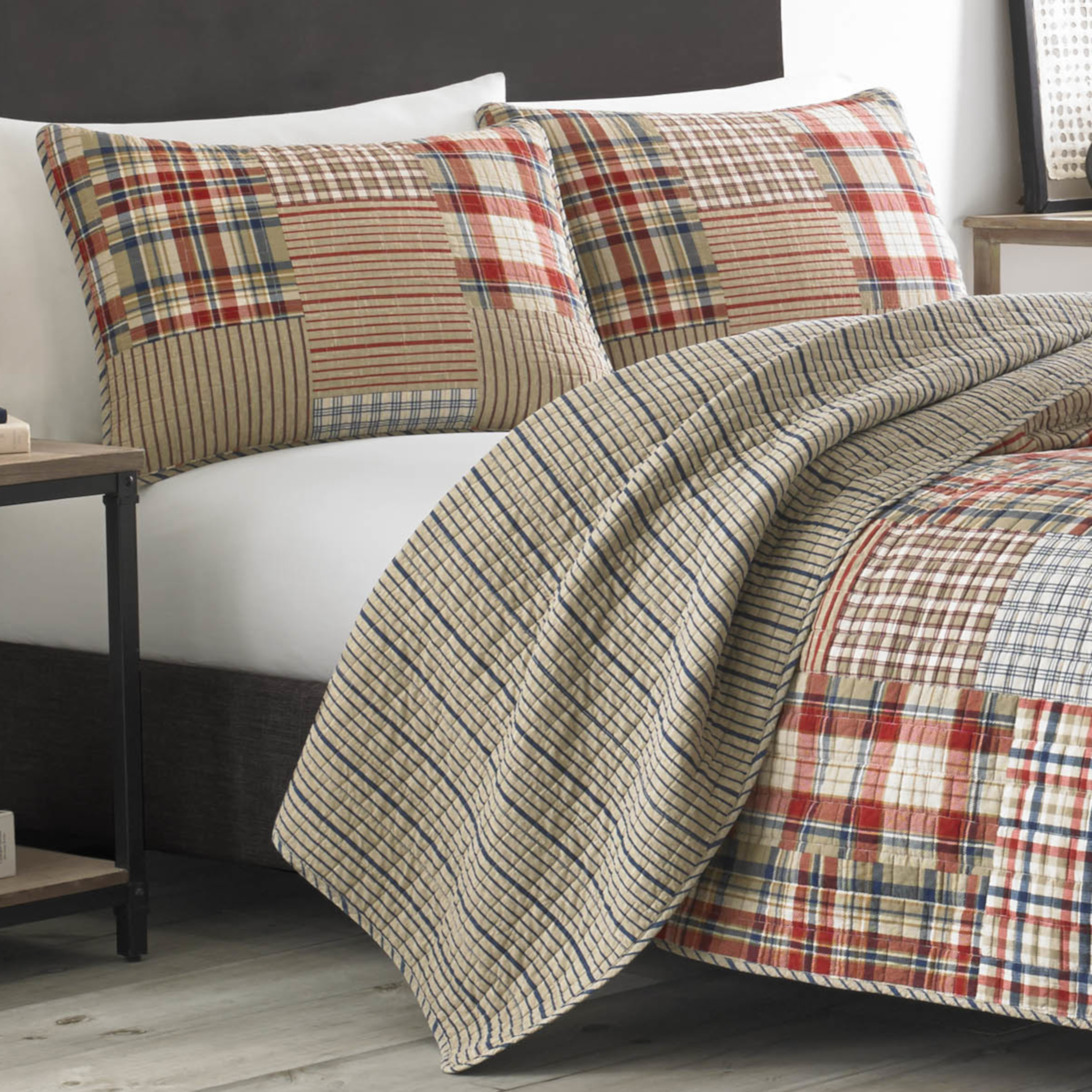 Eddie Bauer Hawthorne Quilt Set Brown - Picture 14 of 30