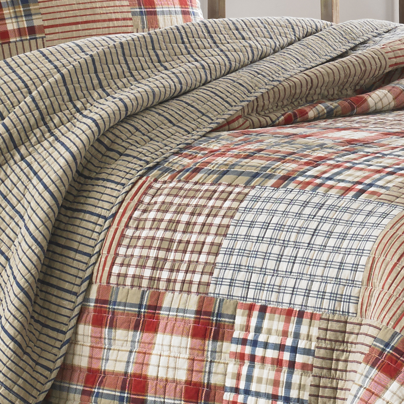 Eddie Bauer Hawthorne Quilt Set Brown - Picture 13 of 30