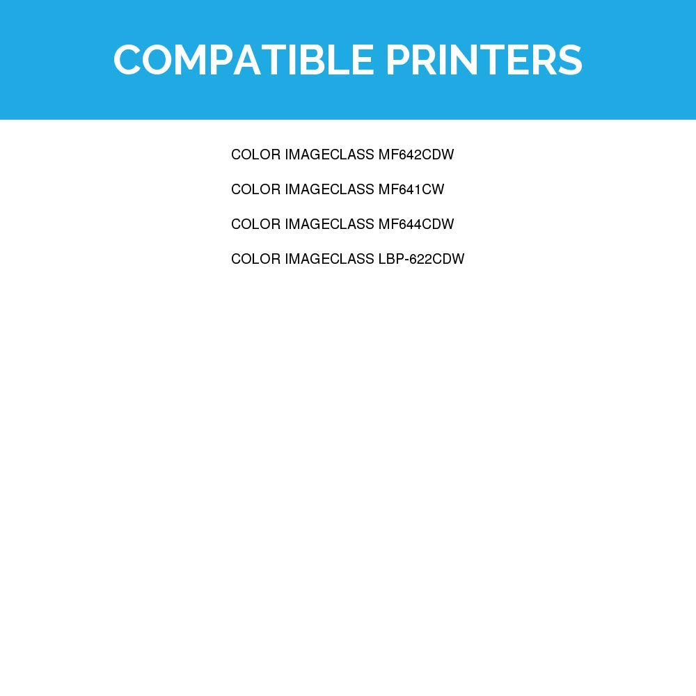 LD Compatible Canon 054H High Capacity Toner: 2 Black 1 Cyan 1 Magenta 1 Yellow - 第 9/9 張圖片