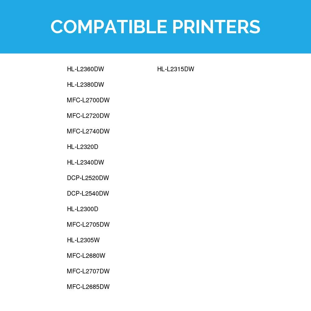 LD Comp Brother TN660 5pk HY nero L2520 L2540 L2300D L2320D L2700 L2720 - Foto 9 di 9