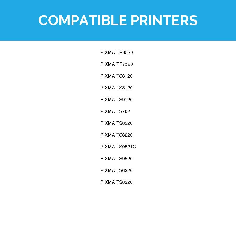 LD Compatible Canon PGI-280XXL & CLI-281XXL Black Cyan Magenta Yellow Ink 4-Pack - Picture 9 of 9