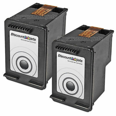 2PK DI Black Ink Cartridge Replacement for HP60 Photosmart c4700 c4780 c4680 - 第 1/7 張圖片