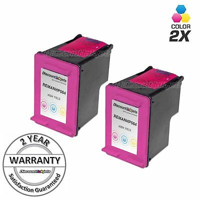 2 Stück #61XL FARBE für HP CH564WN Tintenstrahlpatrone Deskjet 2050 2510 3516 3511 3516 - Bild 1 von 7