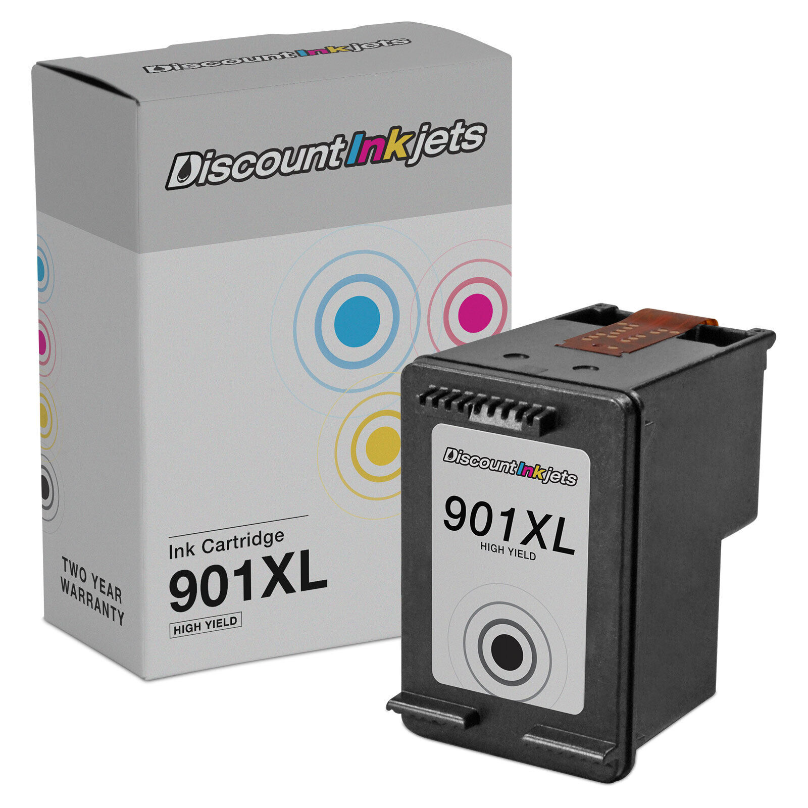 CC654AN 901 XL for HP 901XL BLACK Ink Cartridge OfficeJet J4540 J4550 J4580 G510 - Photo 1 sur 7
