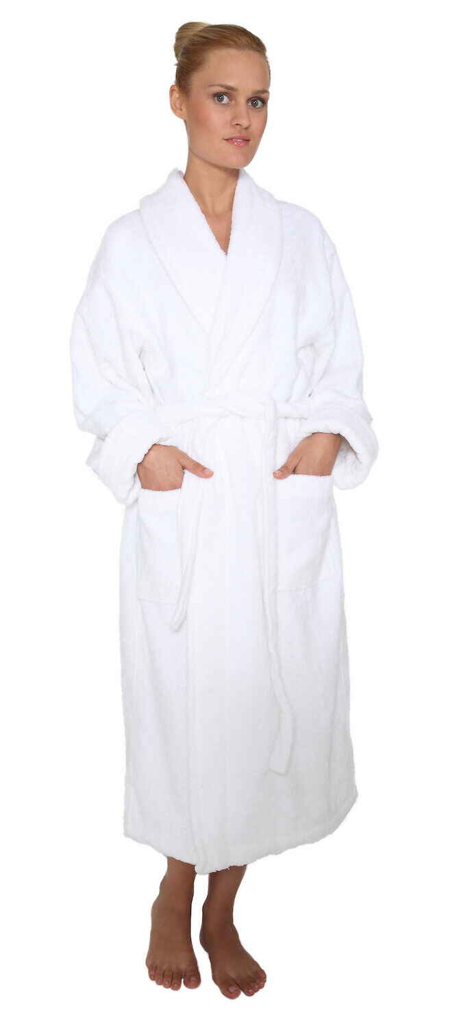 DELUXE LUXURY TURKISH COTTON TERRY HOTEL BATHROBE VERY THICK Made in Turkey - Picture 13 of 55