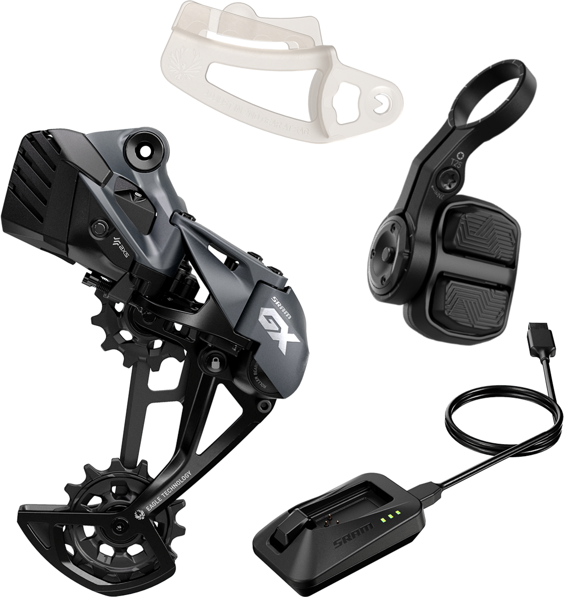 Poignées & commandes dérailleur Commande vitesses Sram GX Eagle AXS 12
