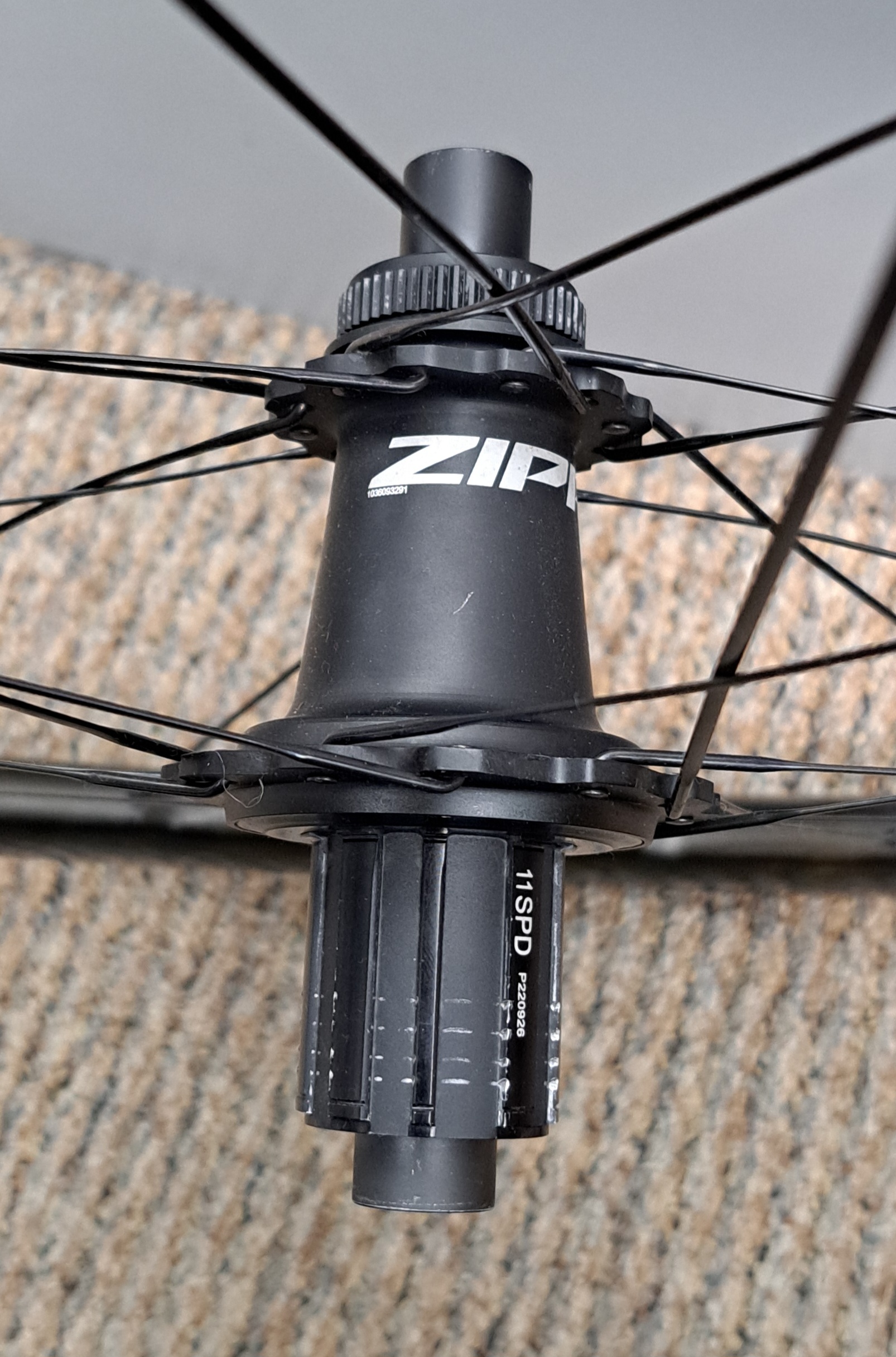 Zipp 454 NSW Disc Brake Rear Wheel - Carbon, Clincher, SRAM 10/11